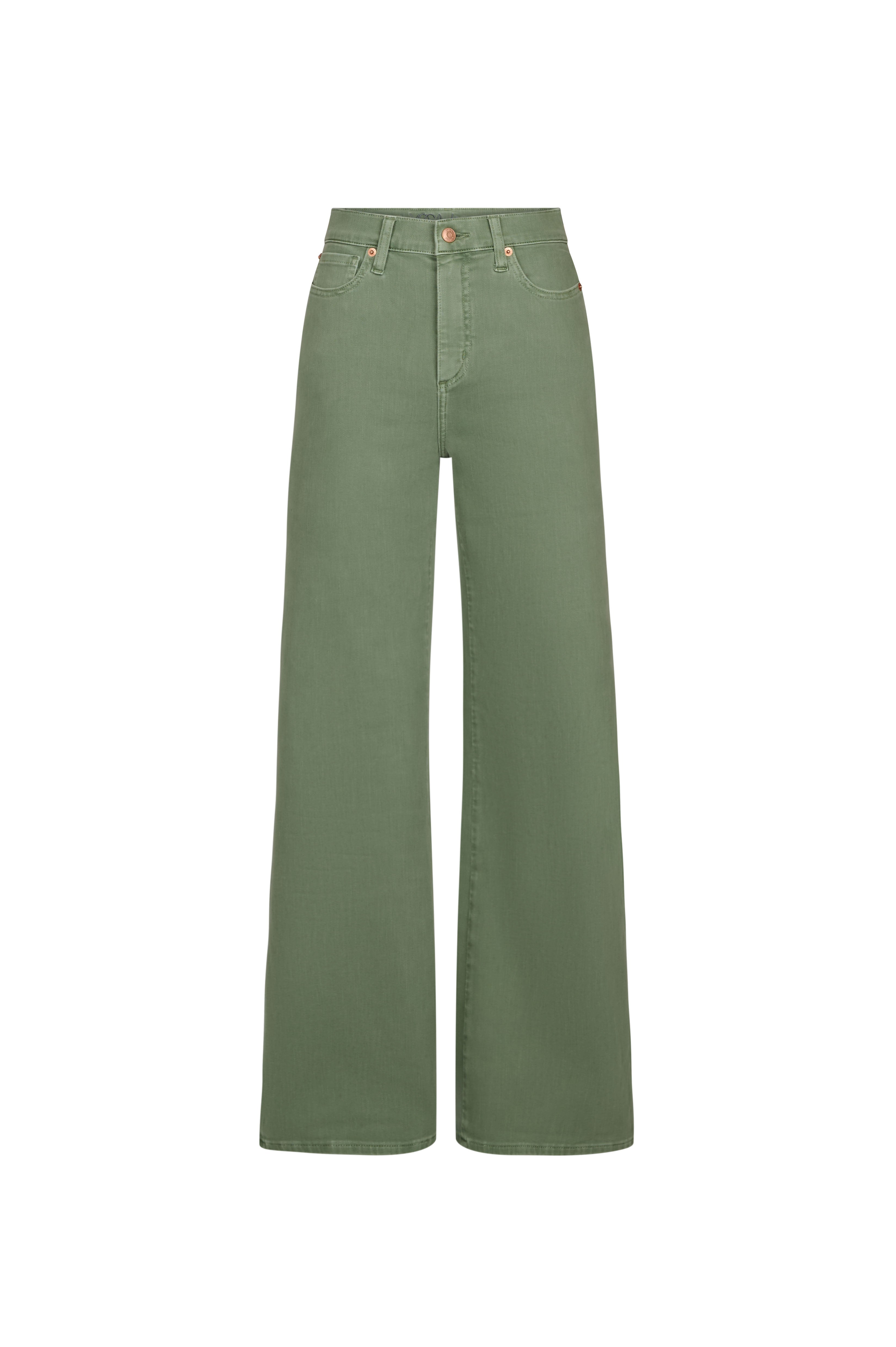 LILY WIDE LEG JEANS / BEACH GRASS