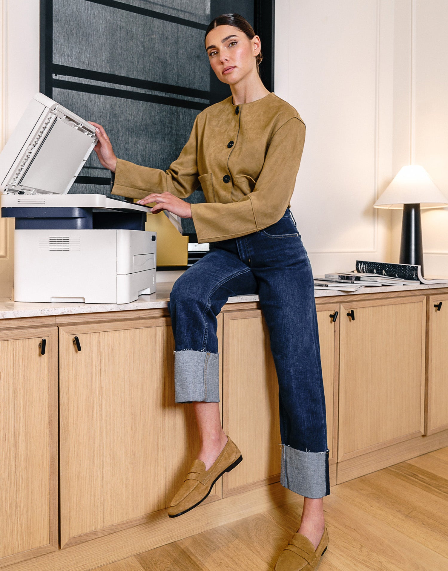 JEANS CHLOÉ COUPE DROITE / FAYE