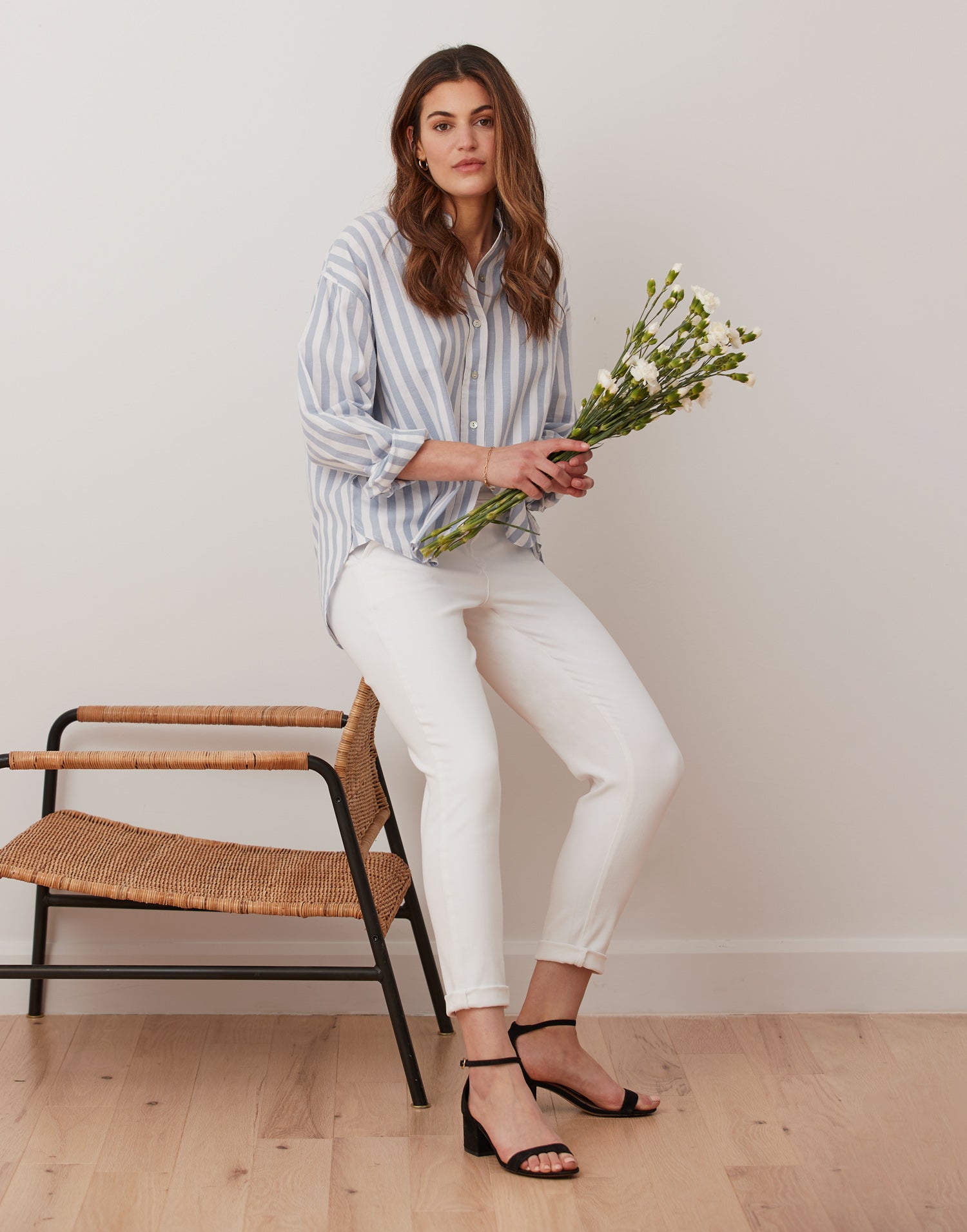 MALIA RELAXED JEANS / WHITE
