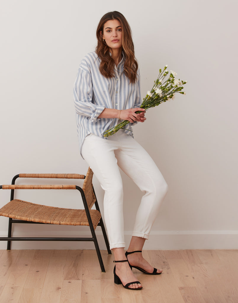 MALIA RELAXED JEANS / WHITE