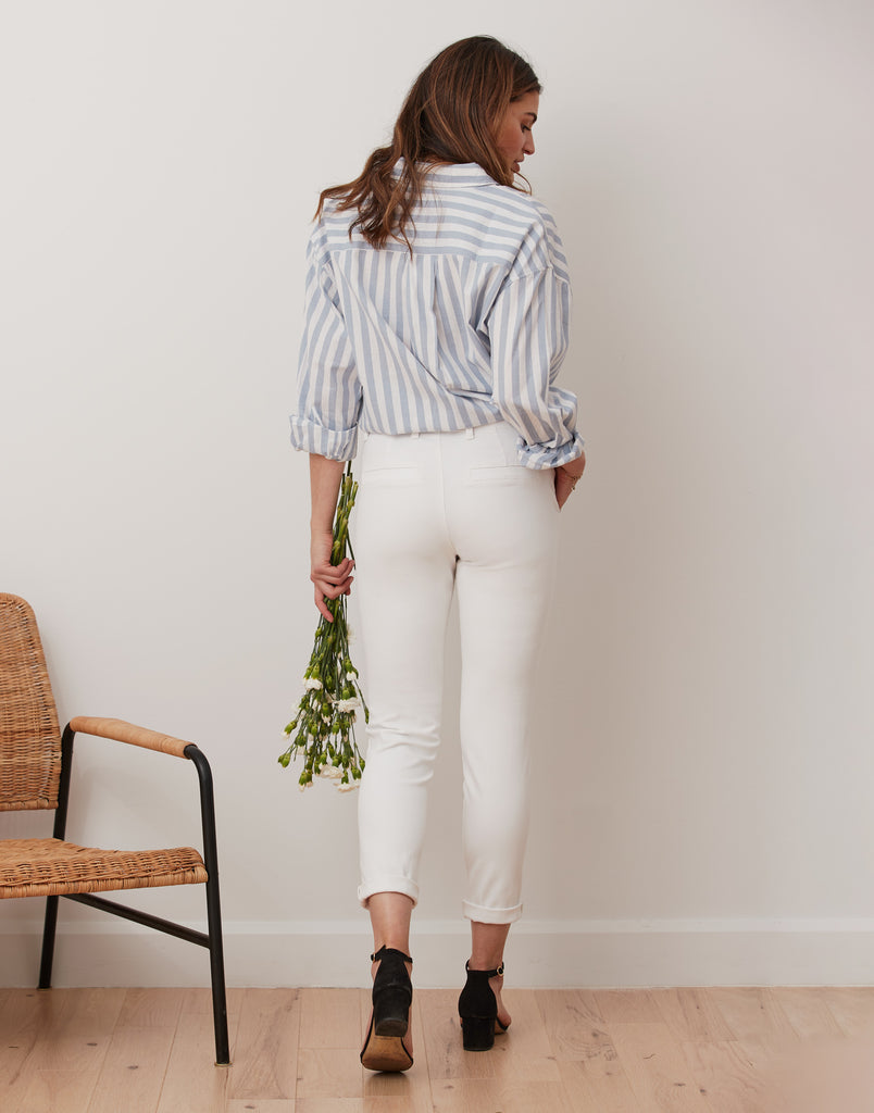 MALIA RELAXED JEANS / White