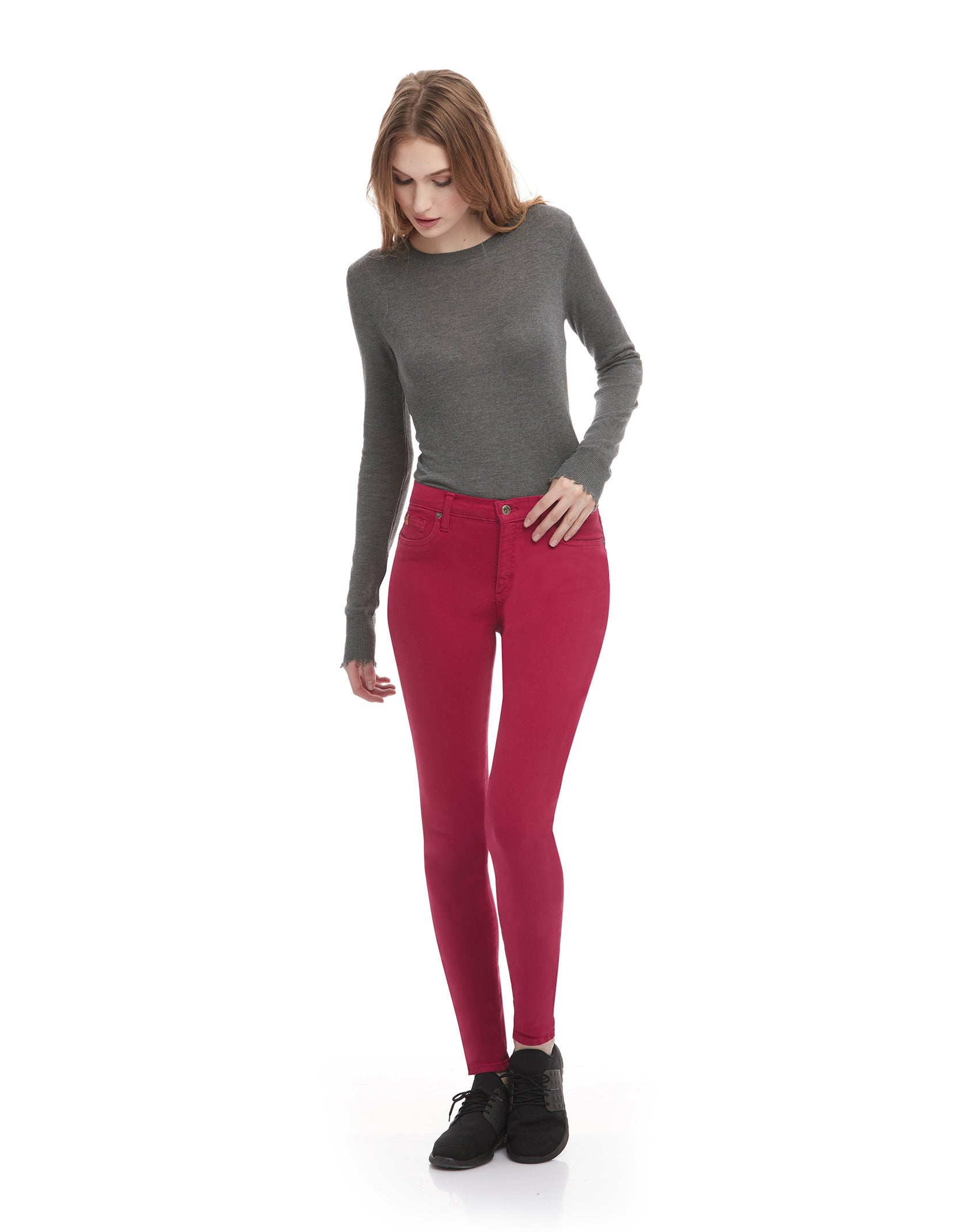 RACHEL SKINNY JEANS / PERSIAN RED