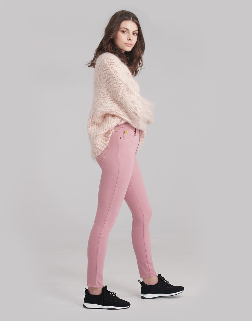 RACHEL SKINNY JEANS / Zen Pink