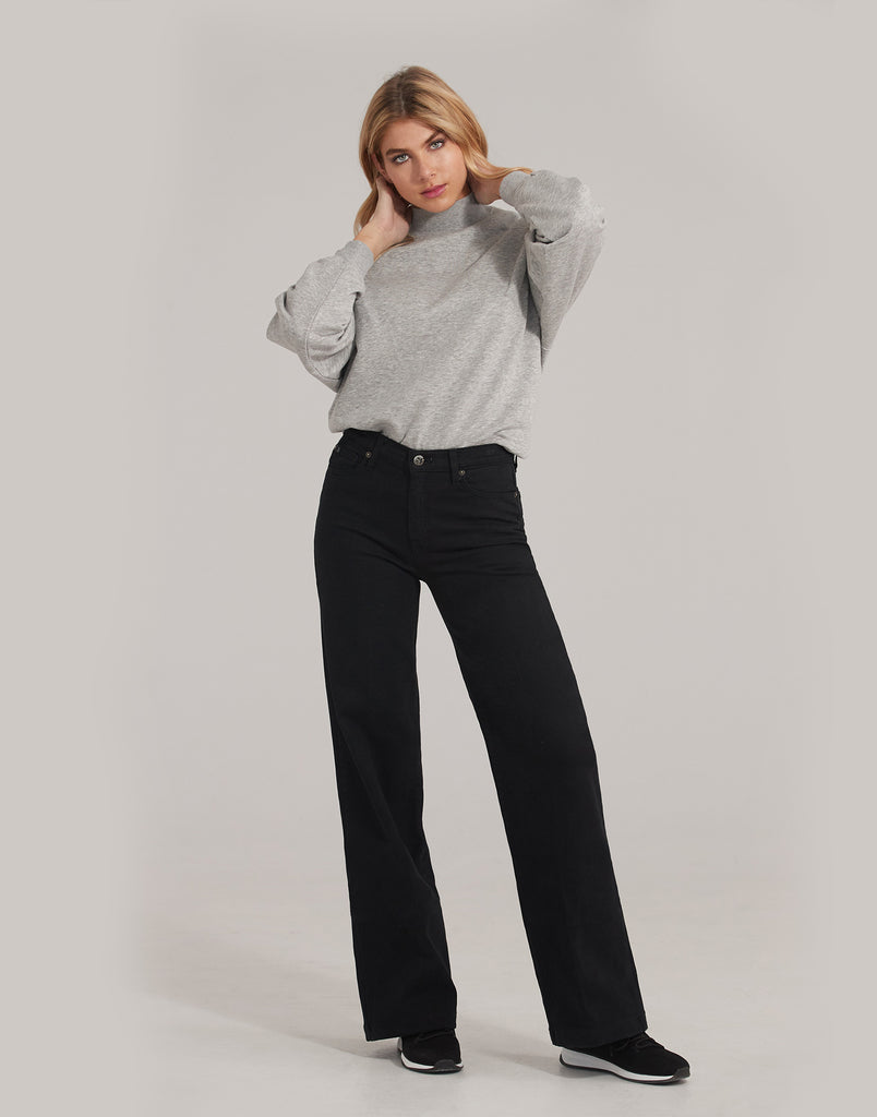LILY WIDE LEG JEANS / Patience