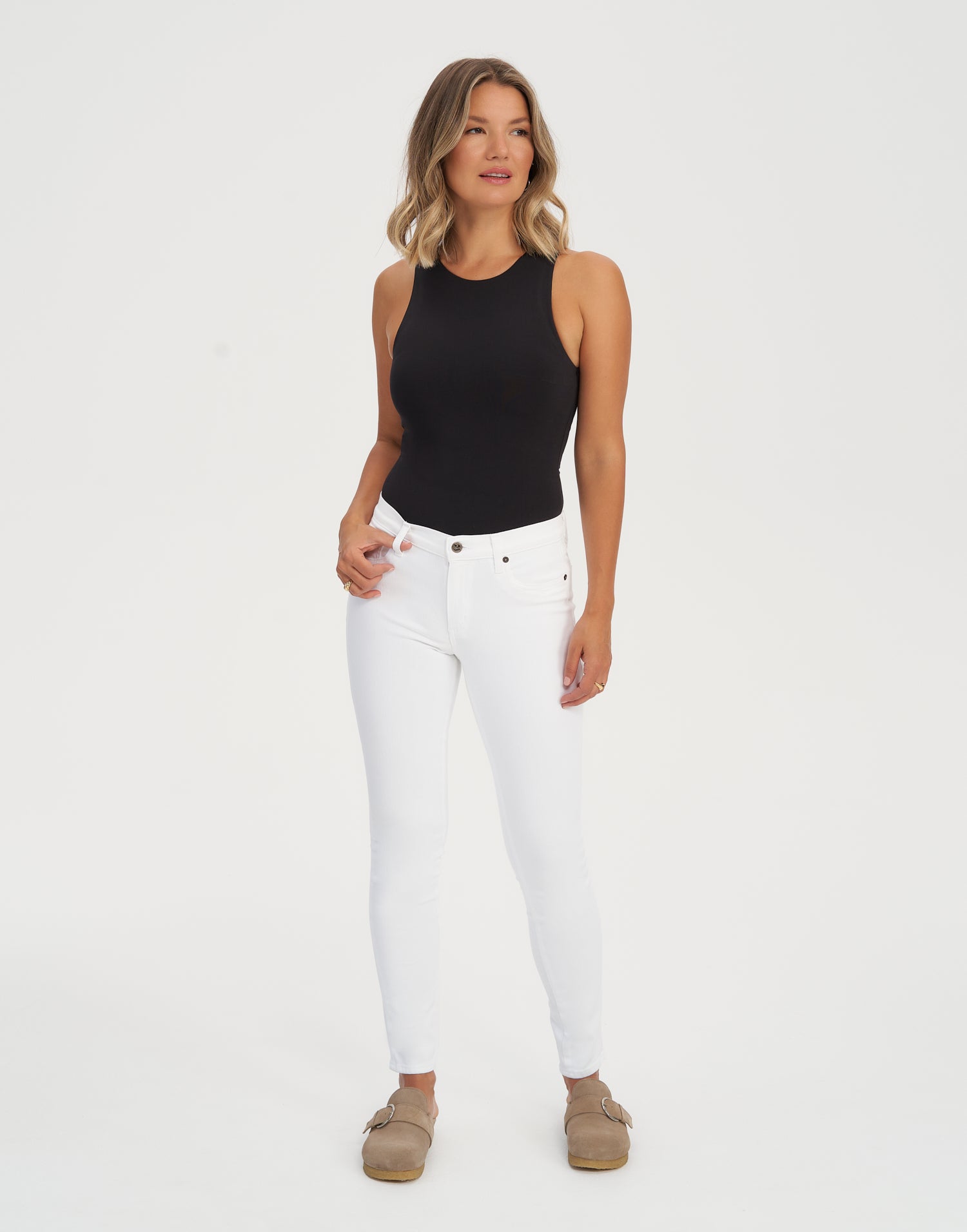 Yoga Jeans Mid-Rise Skinny – Luxquisite Clothing