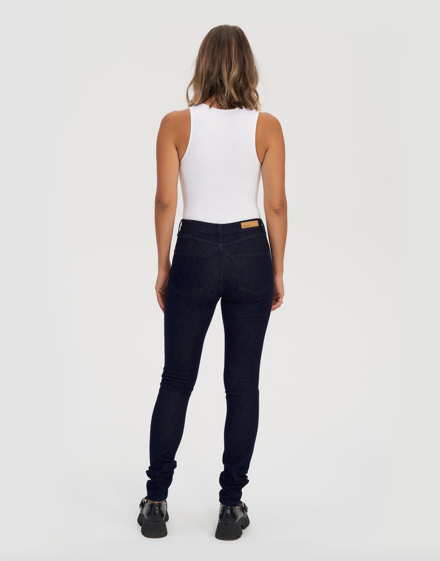 RACHEL SKINNY JEANS / 34