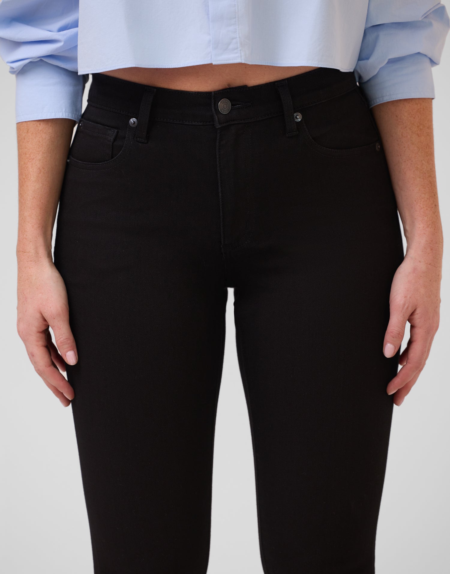 RACHEL SKINNY JEANS / BLACK