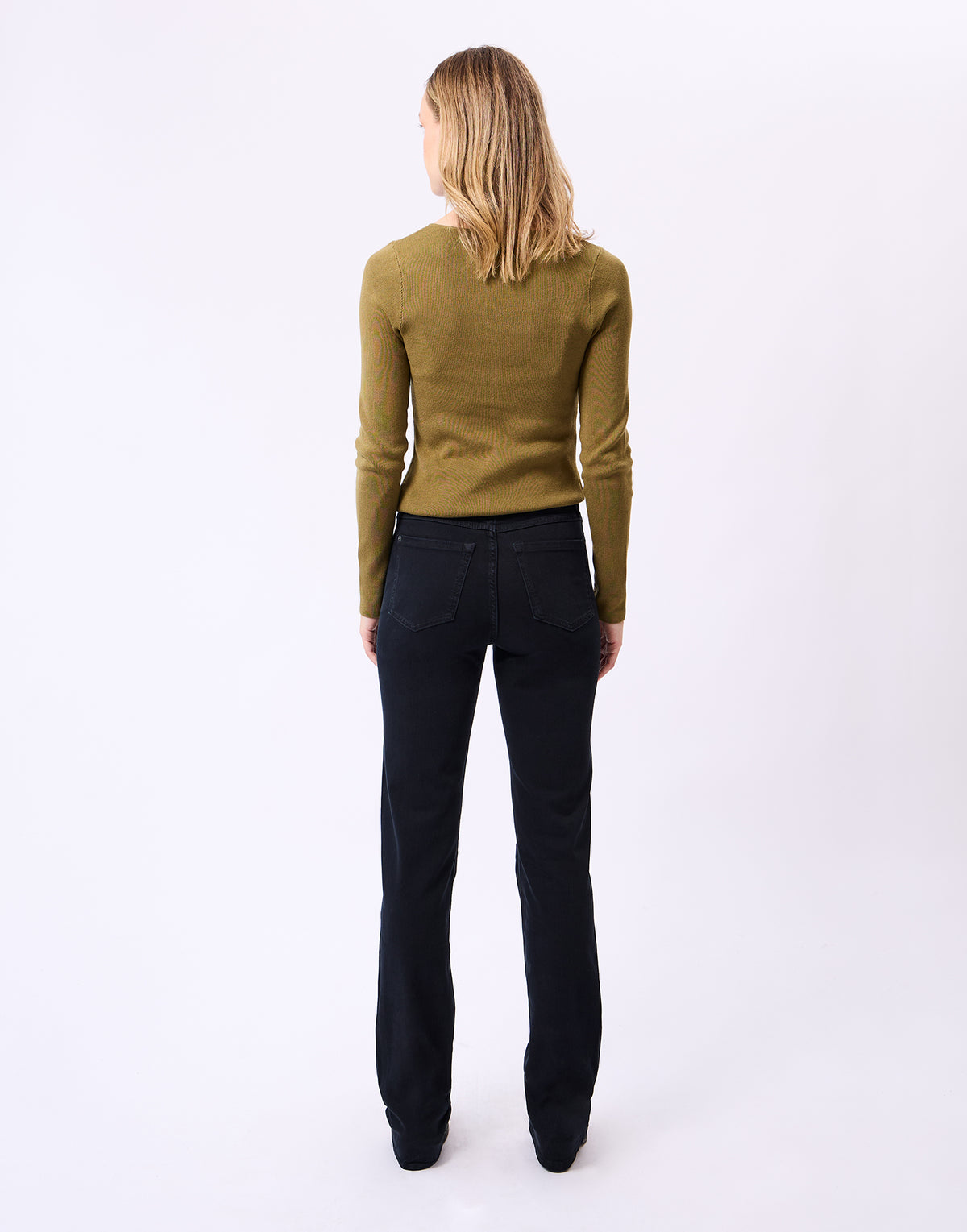 CHLOE STRAIGHT JEANS / BLACK