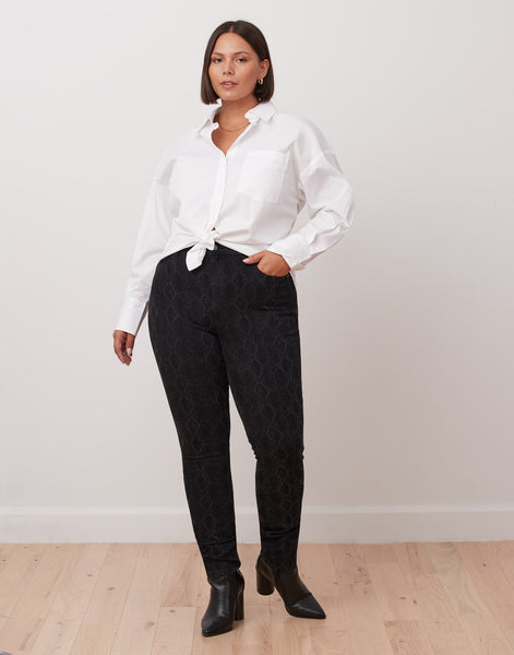 Stylist Super High Waisted Belted Paperbag Ankle Pant