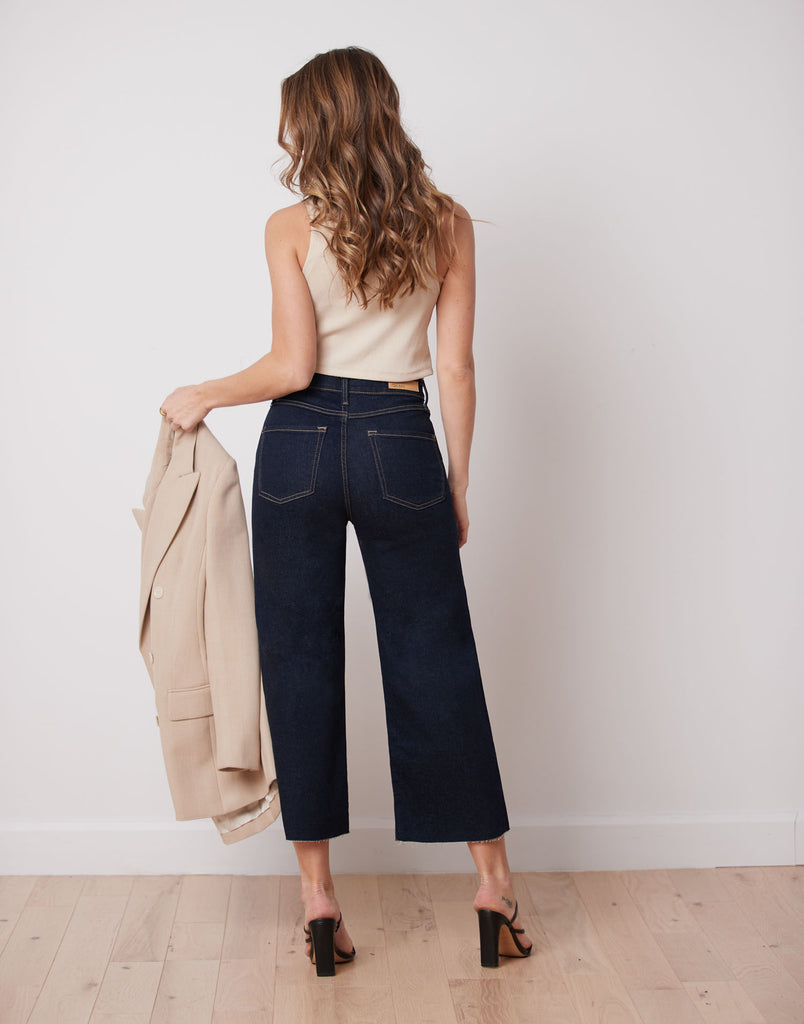 LILY WIDE LEG JEANS / JUPITER