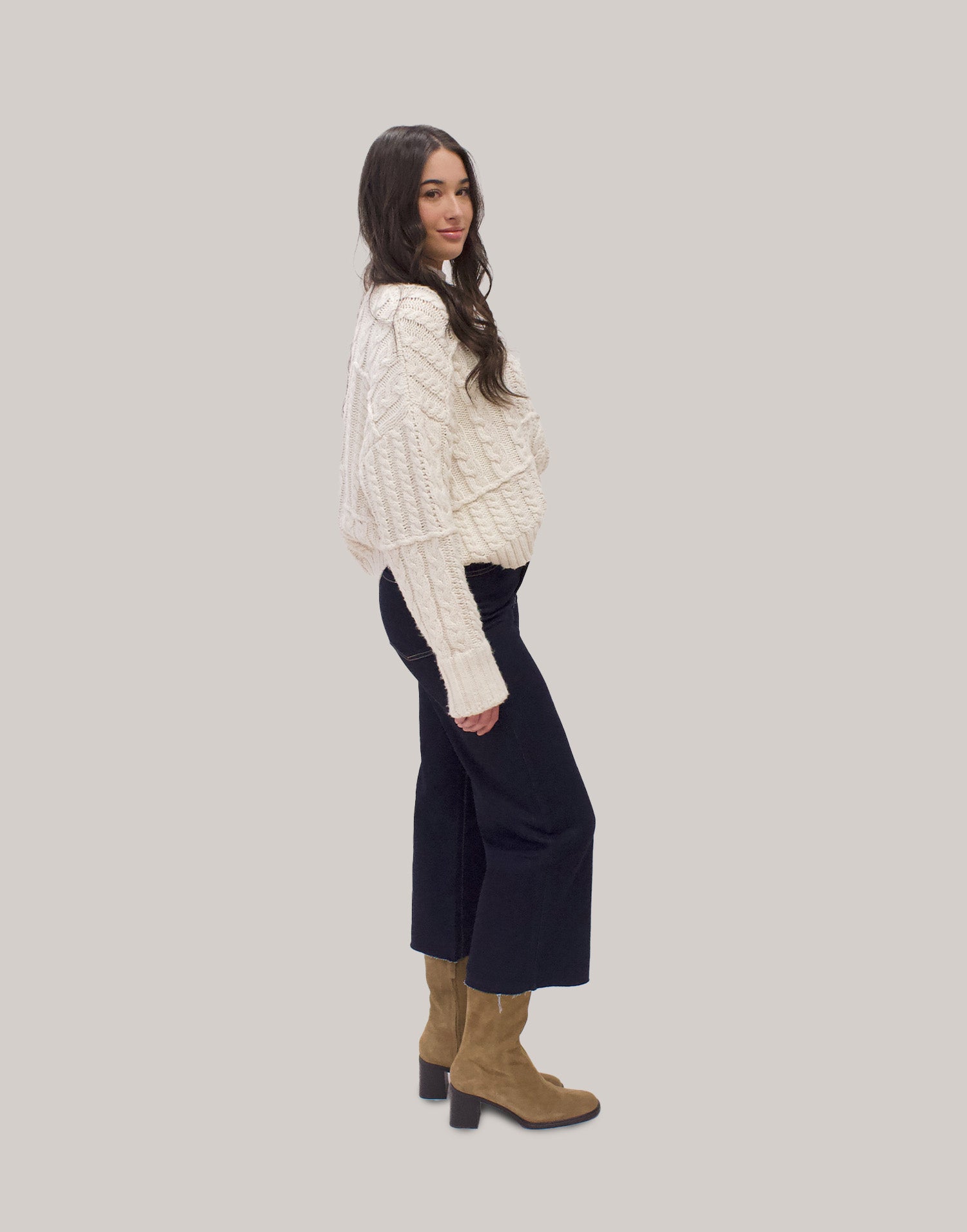 LILY WIDE LEG JEANS / JUPITER