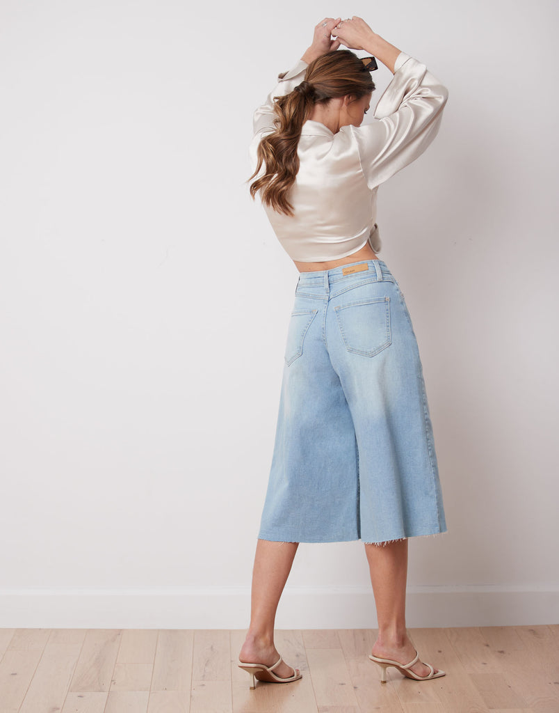 LILY WIDE LEG JEANS / POWER