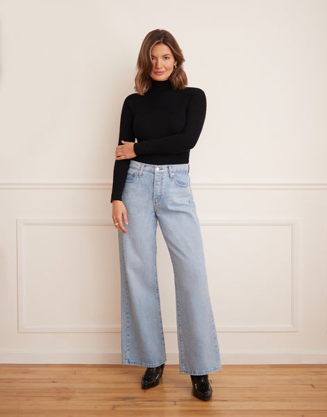 LILY WIDE LEG JEANS / DAWSON | Yoga Jeans