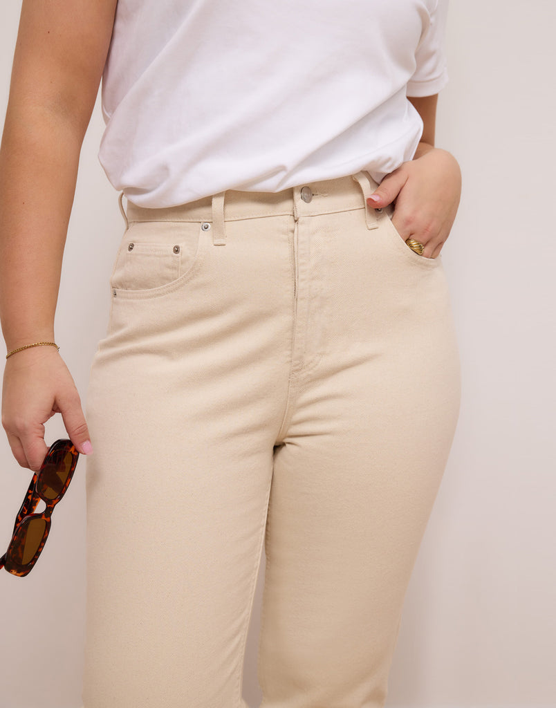 Off-white slim jeans