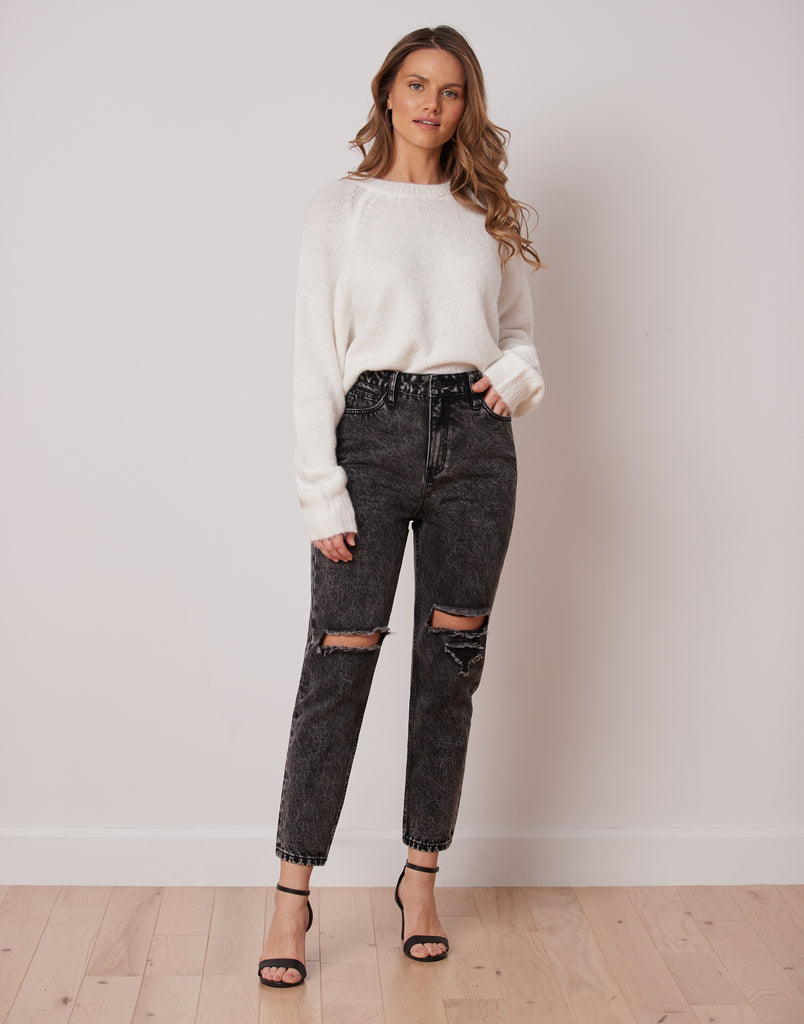 MALIA RELAXED JEANS / CHRISSY / 100% COTTON