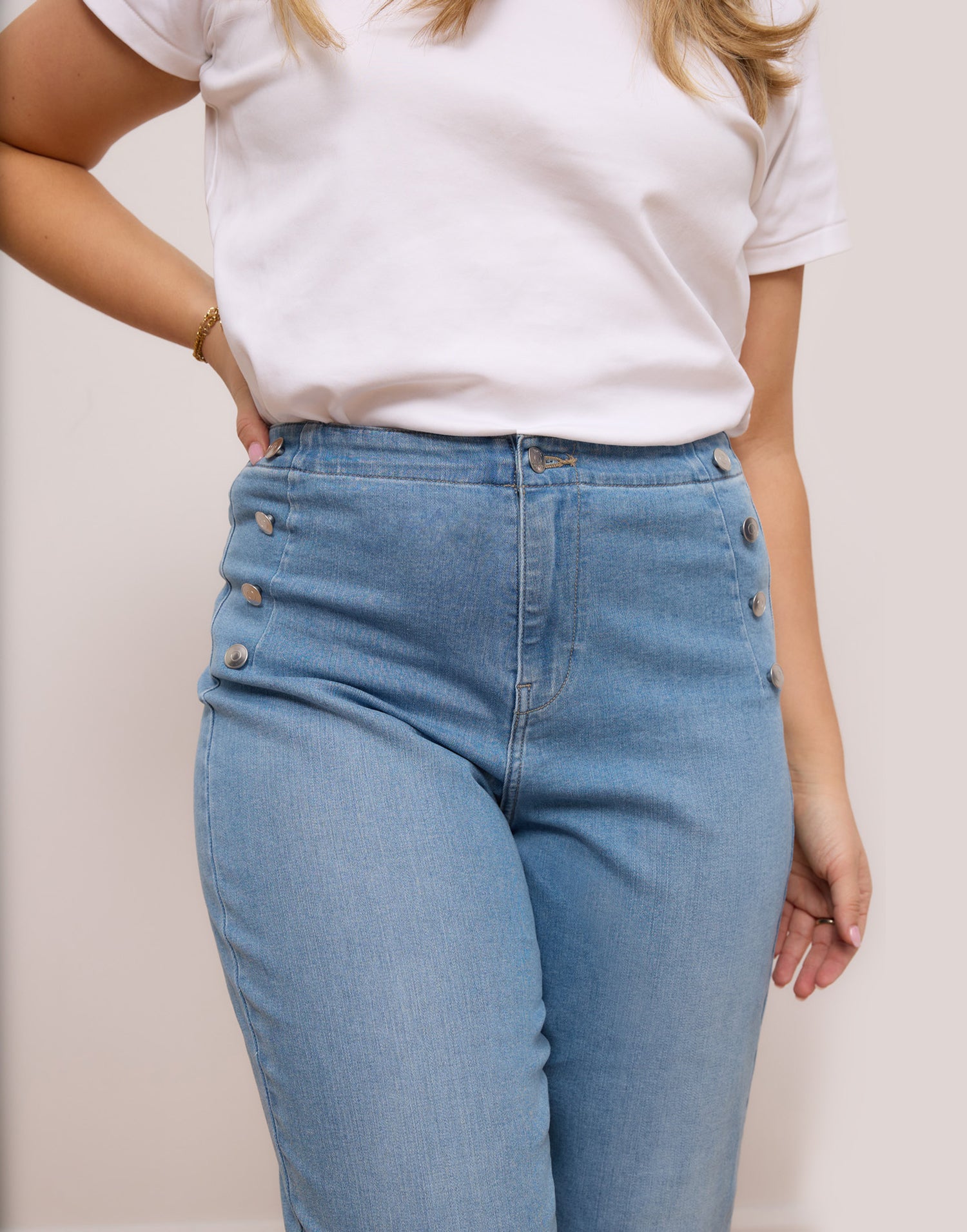 LILY WIDE LEG JEANS / FRESHWATER