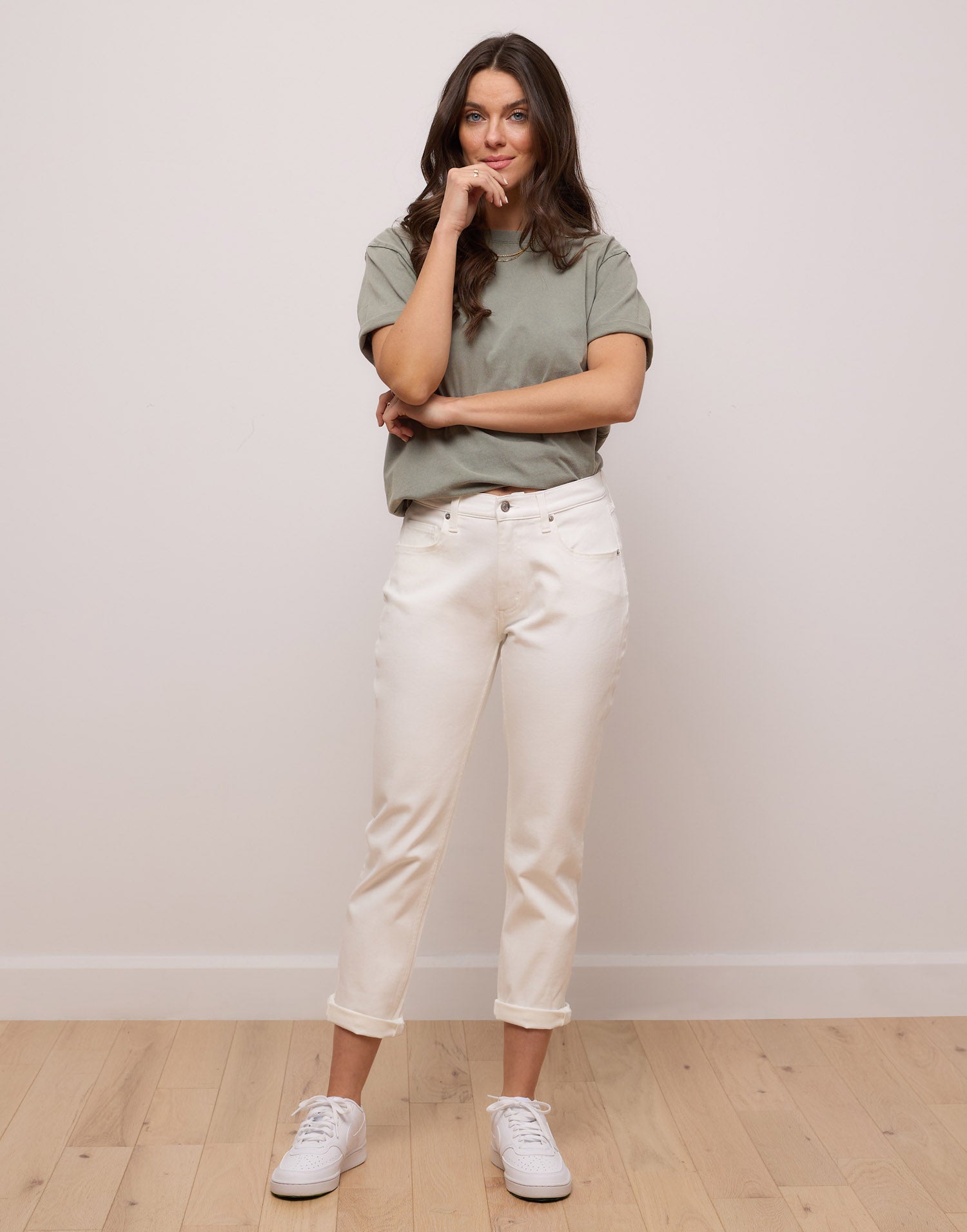 MALIA RELAXED JEANS / PEARL