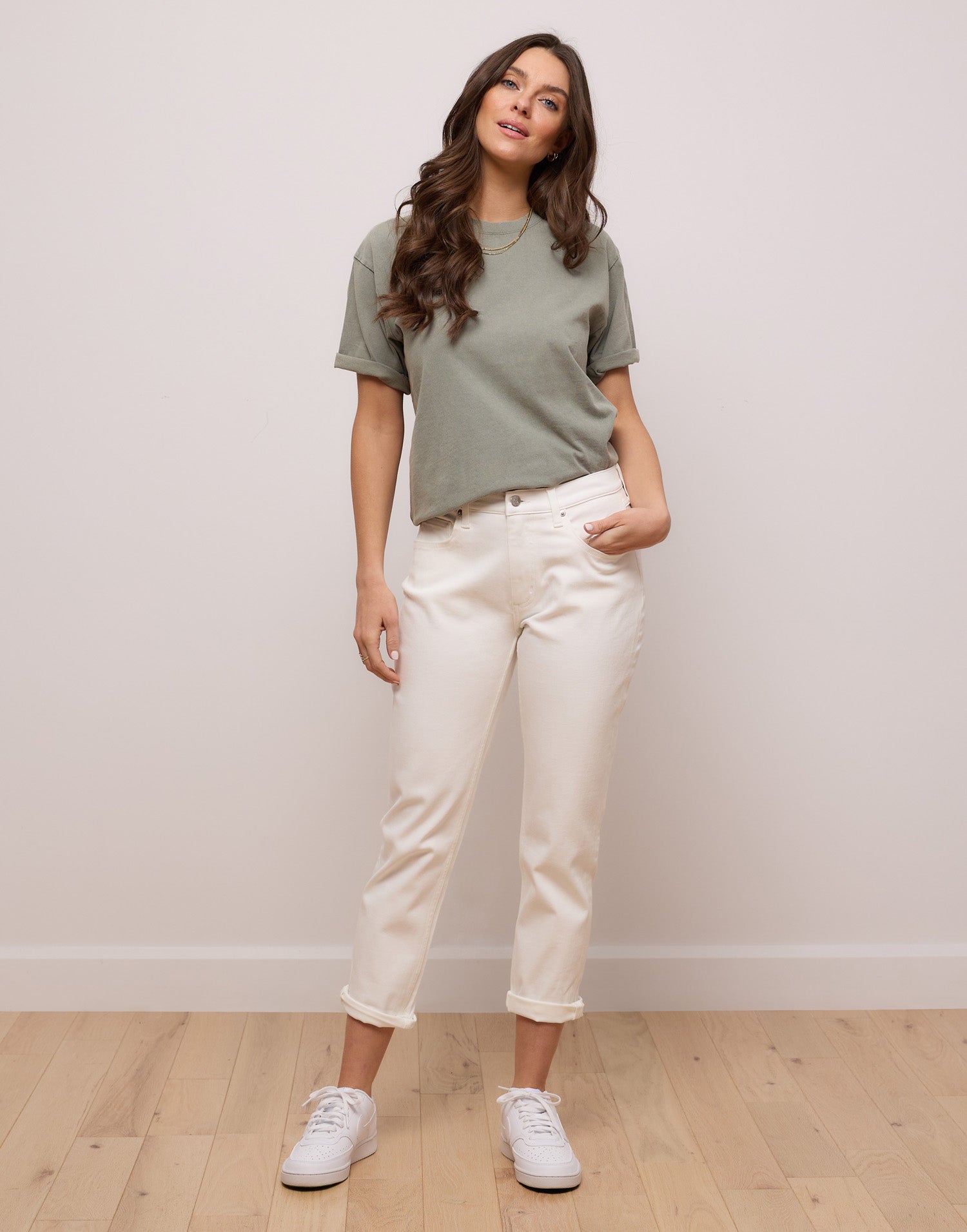 MALIA RELAXED JEANS / PEARL