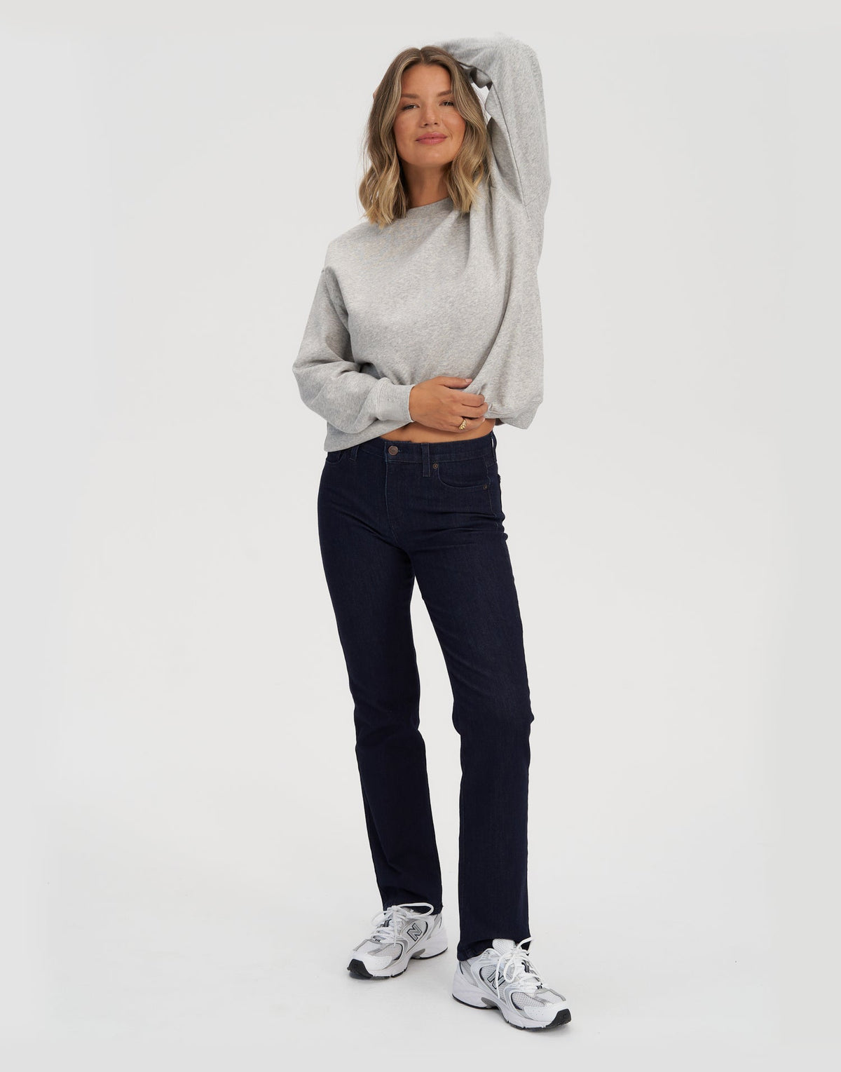 CHLOE STRAIGHT JEANS / 31" Prague