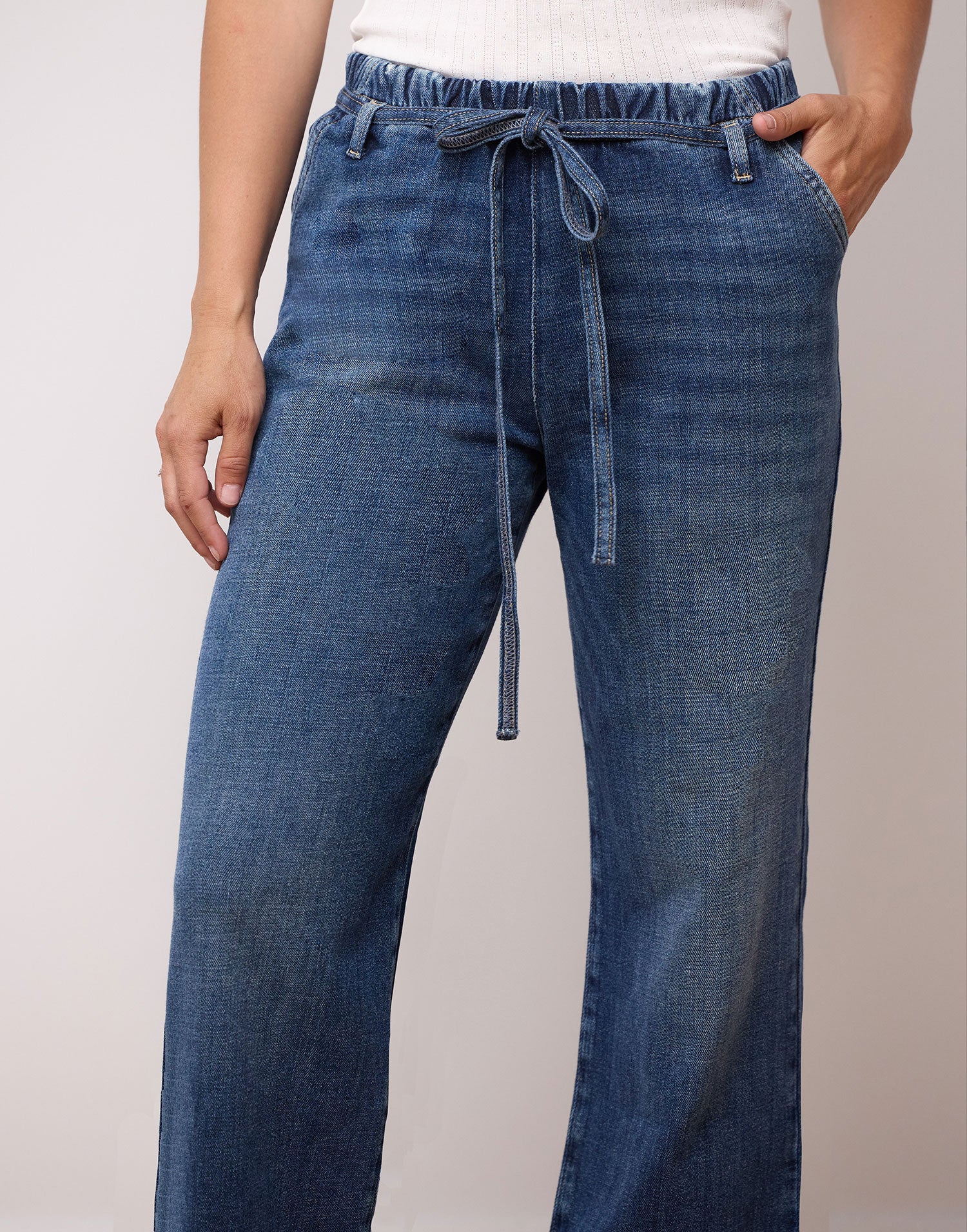 LILY WIDE LEG JEANS / SUNDAY