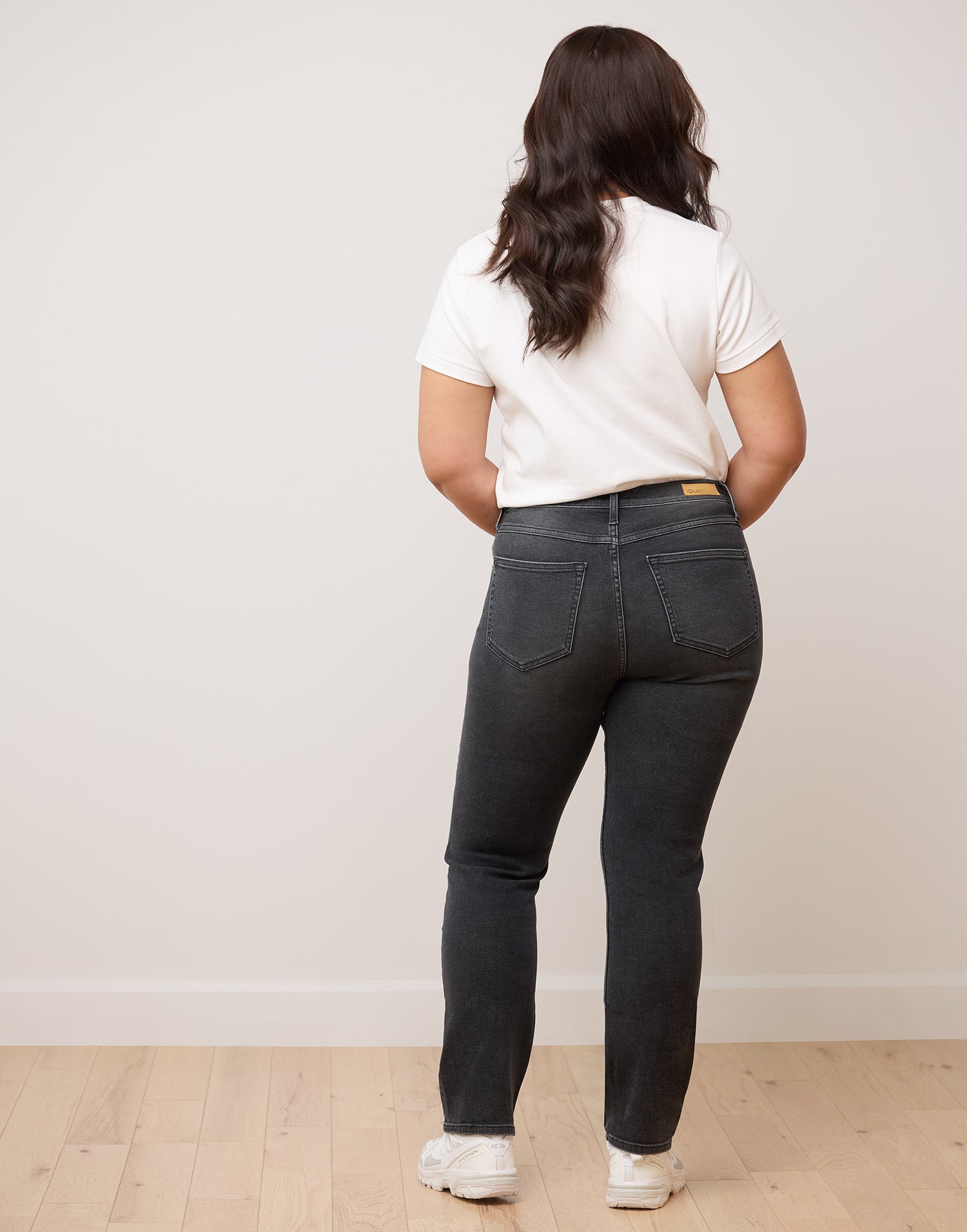 EMILY SLIM JEANS / GRAPHITE