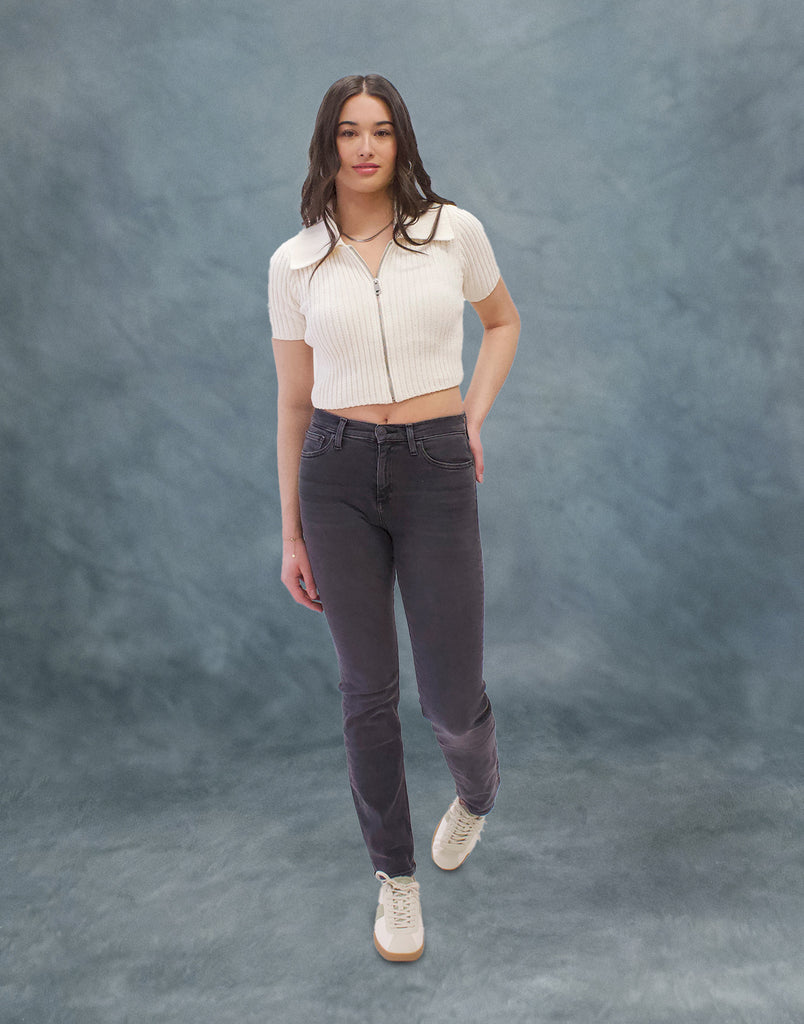 EMILY SLIM JEANS / GRAPHITE