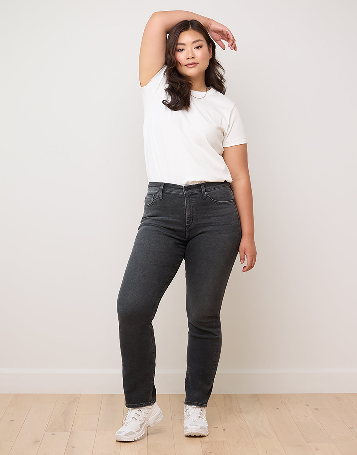 EMILY SLIM JEANS / GRAPHITE Graphite