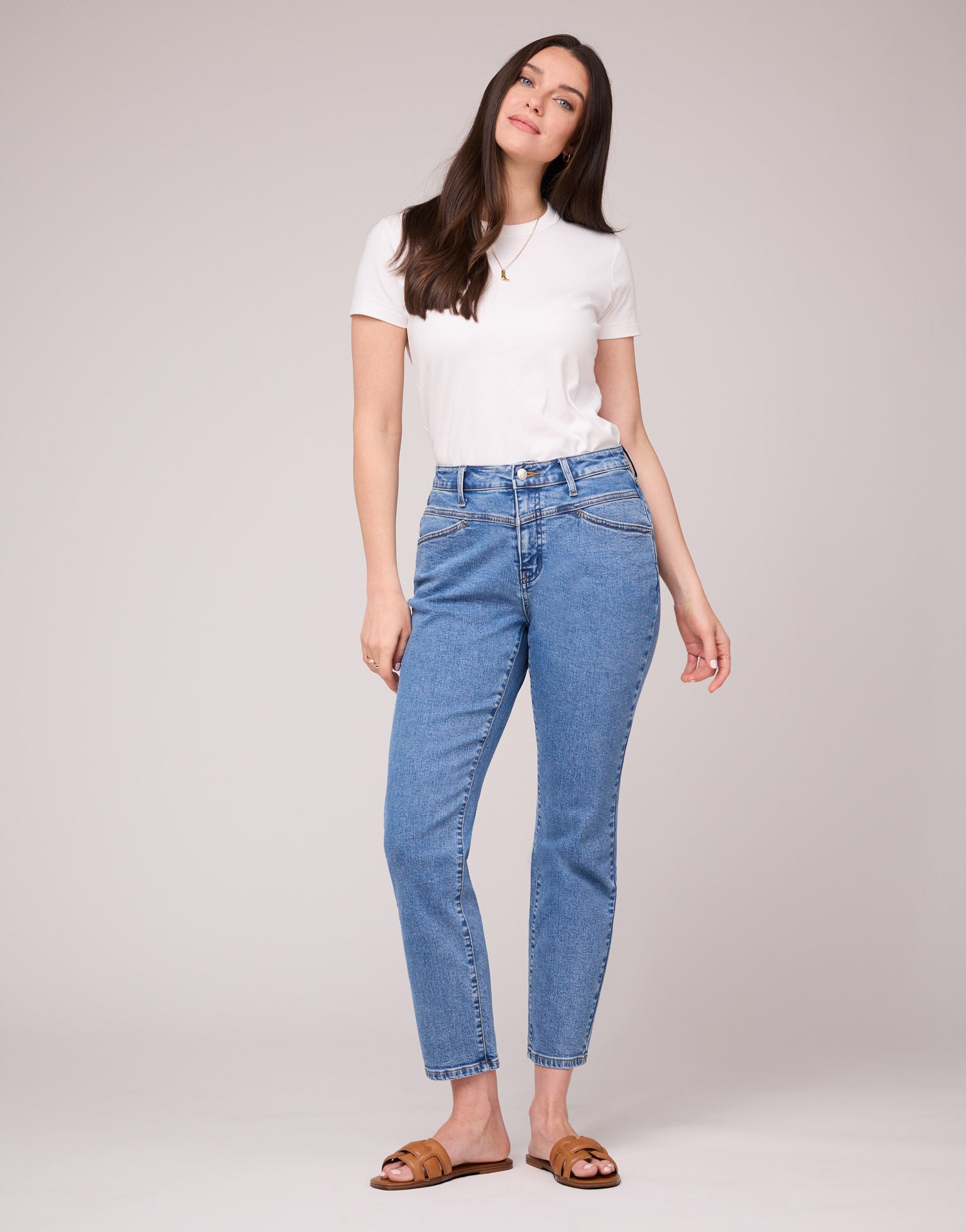 EMILY SLIM JEANS / BLUE ORCHID