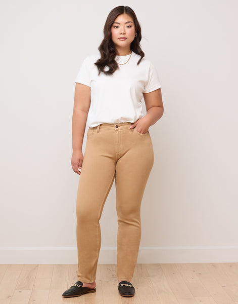 High waisted best sale khaki jeggings