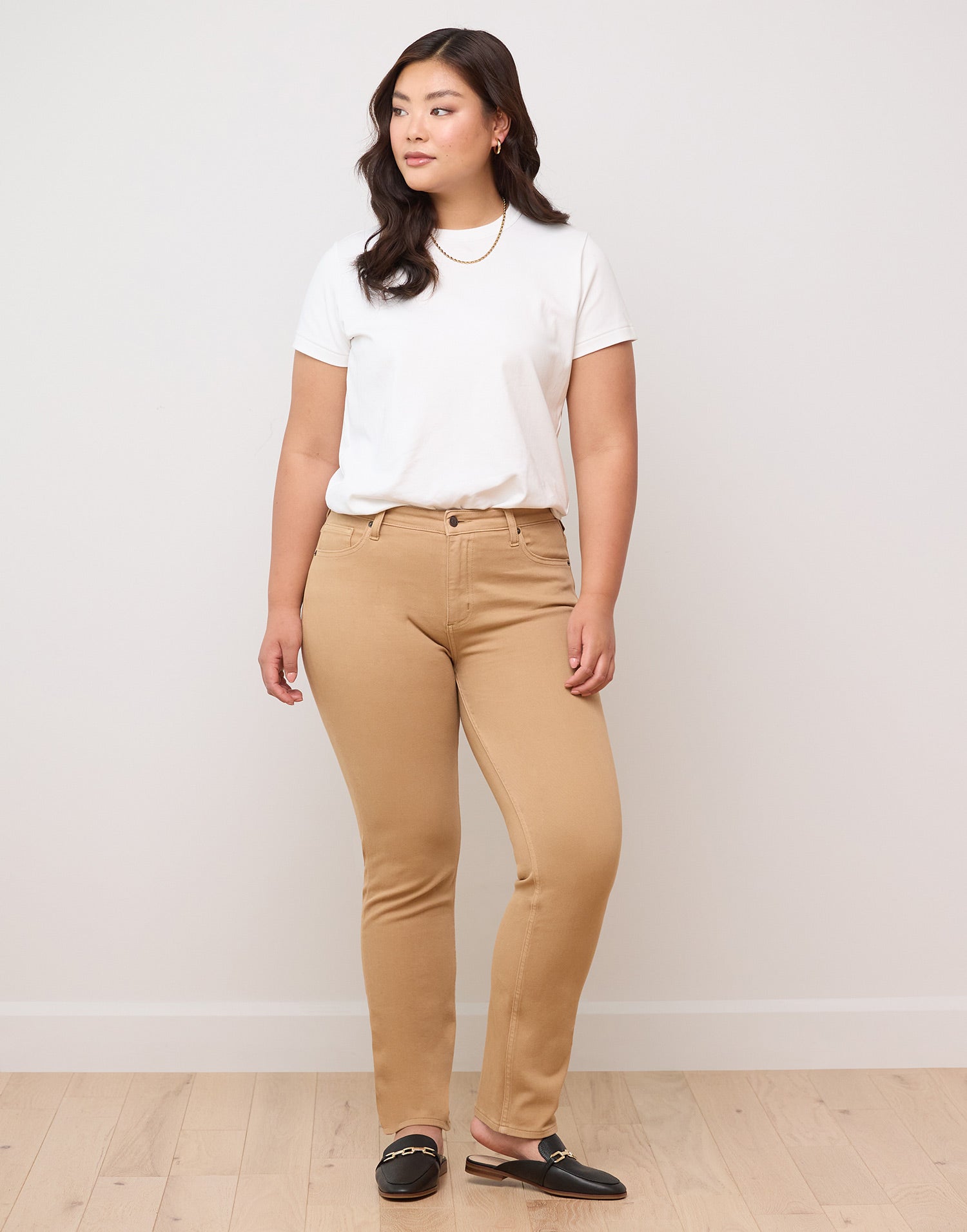 EMILY SLIM JEANS / BUTTERSCOTCH