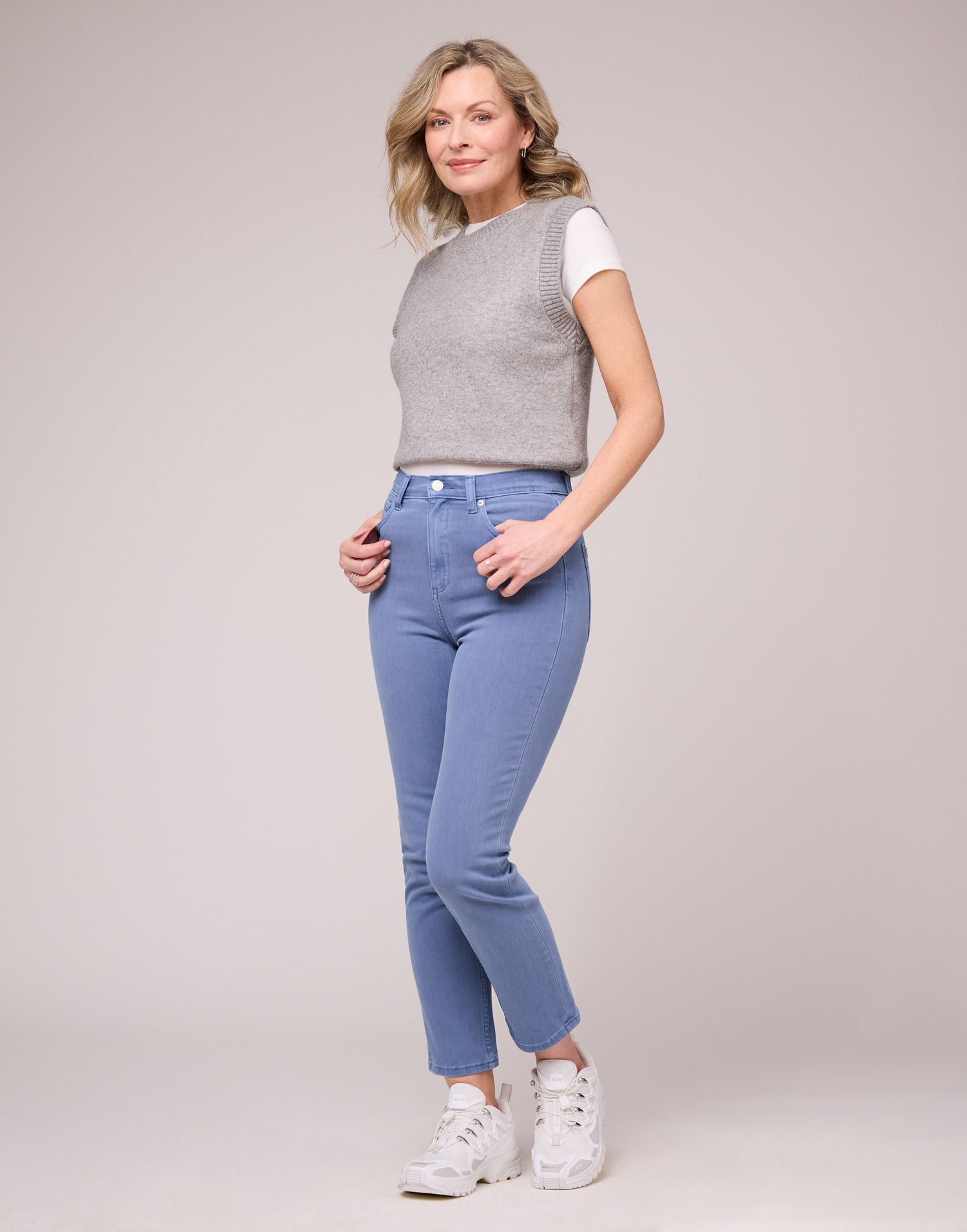 EMILY SLIM JEANS / PARADISE BLUE