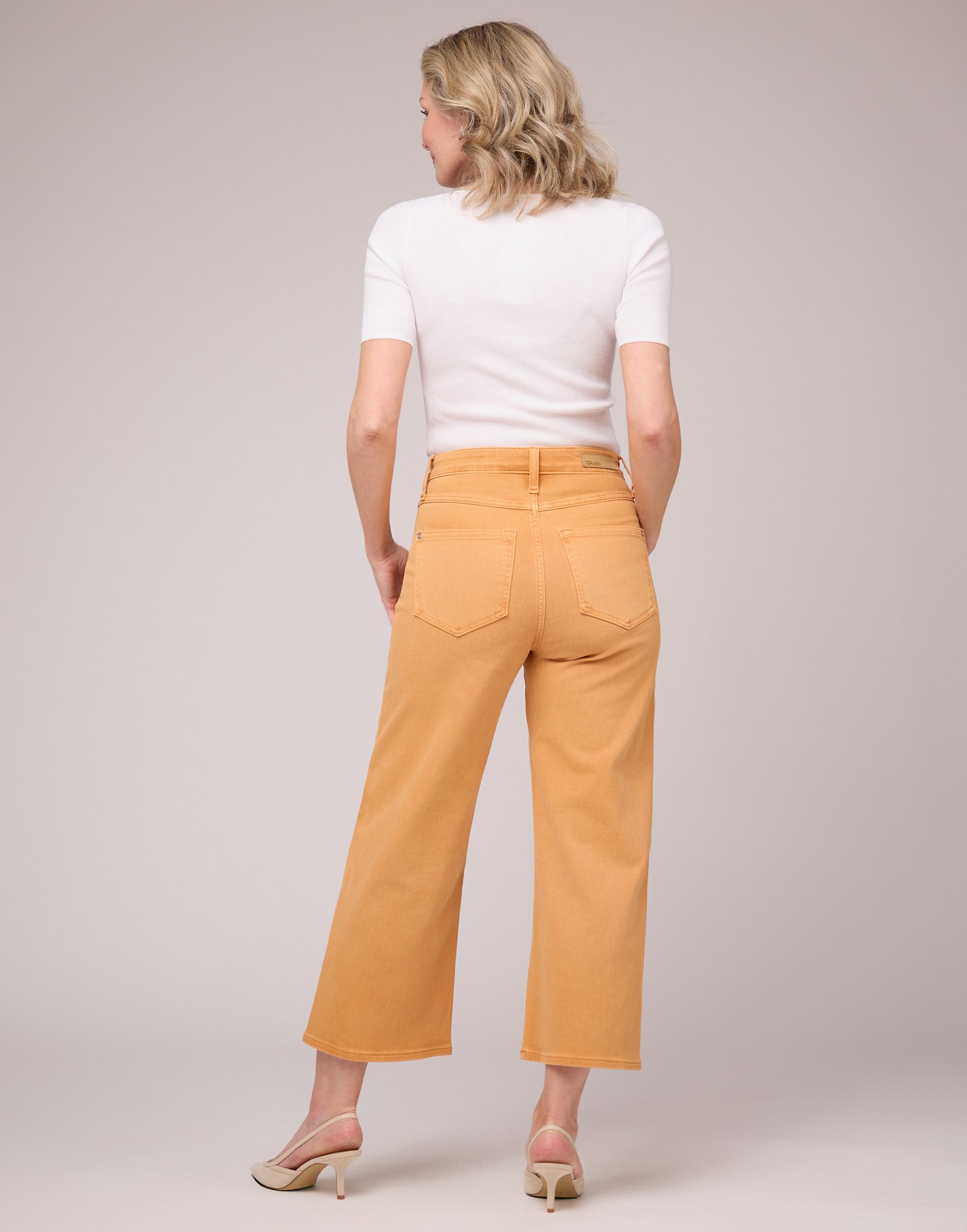 LILY WIDE LEG JEANS / CORAL REEF