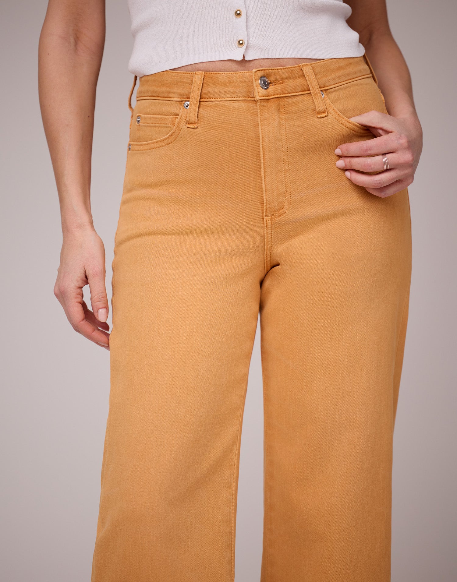 LILY WIDE LEG JEANS / CORAL REEF