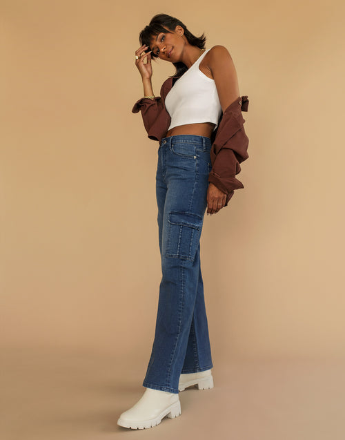 Lily - low waist jeans