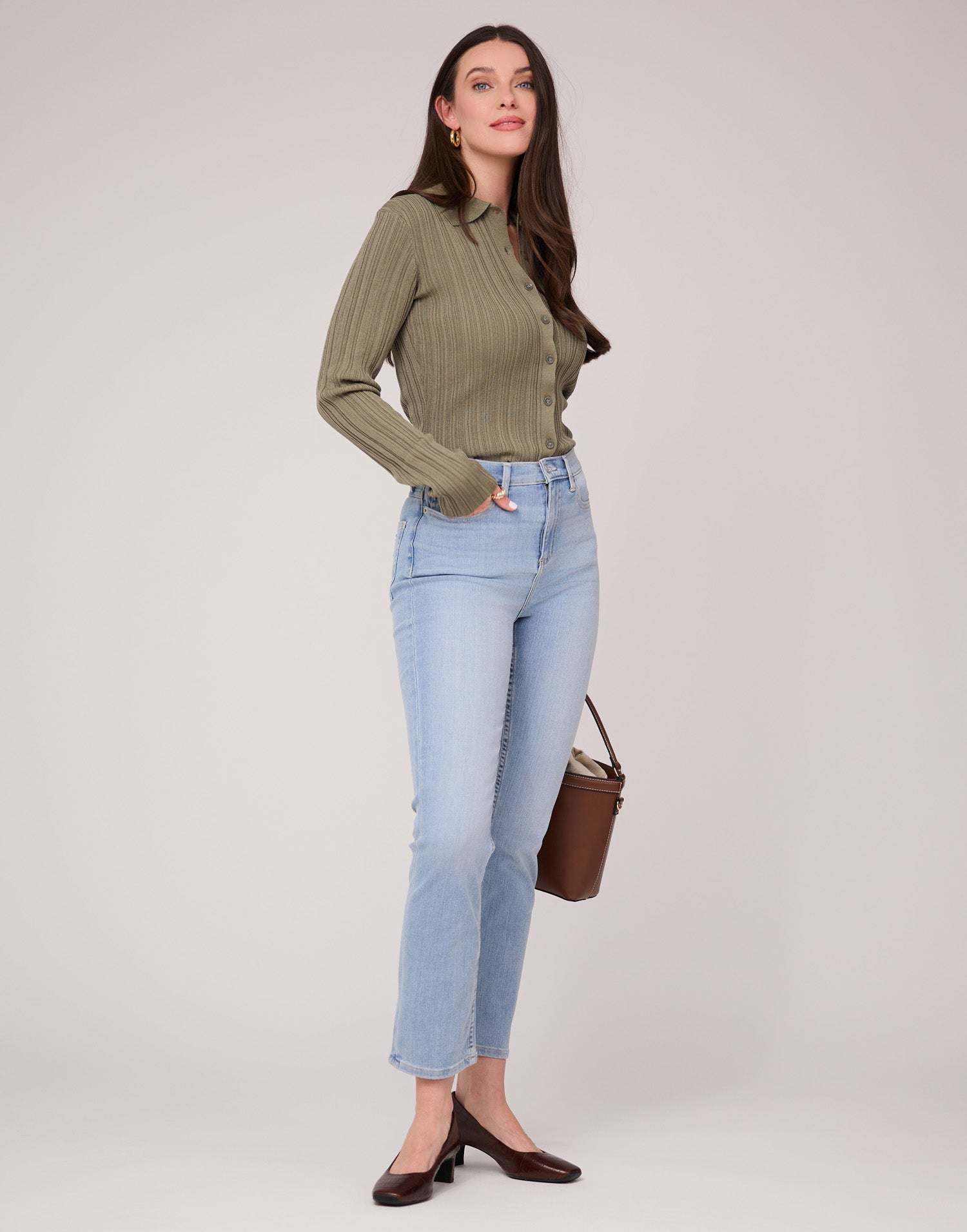 EMILY SLIM JEANS / BLUE SHORE