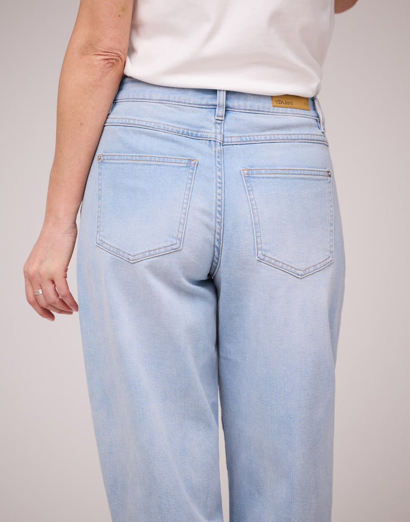 MALIA RELAXED JEANS / PACIFIC BLUE