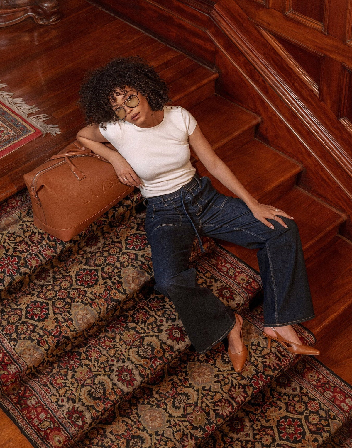 LILY WIDE LEG JEANS / AMSTERDAM 34