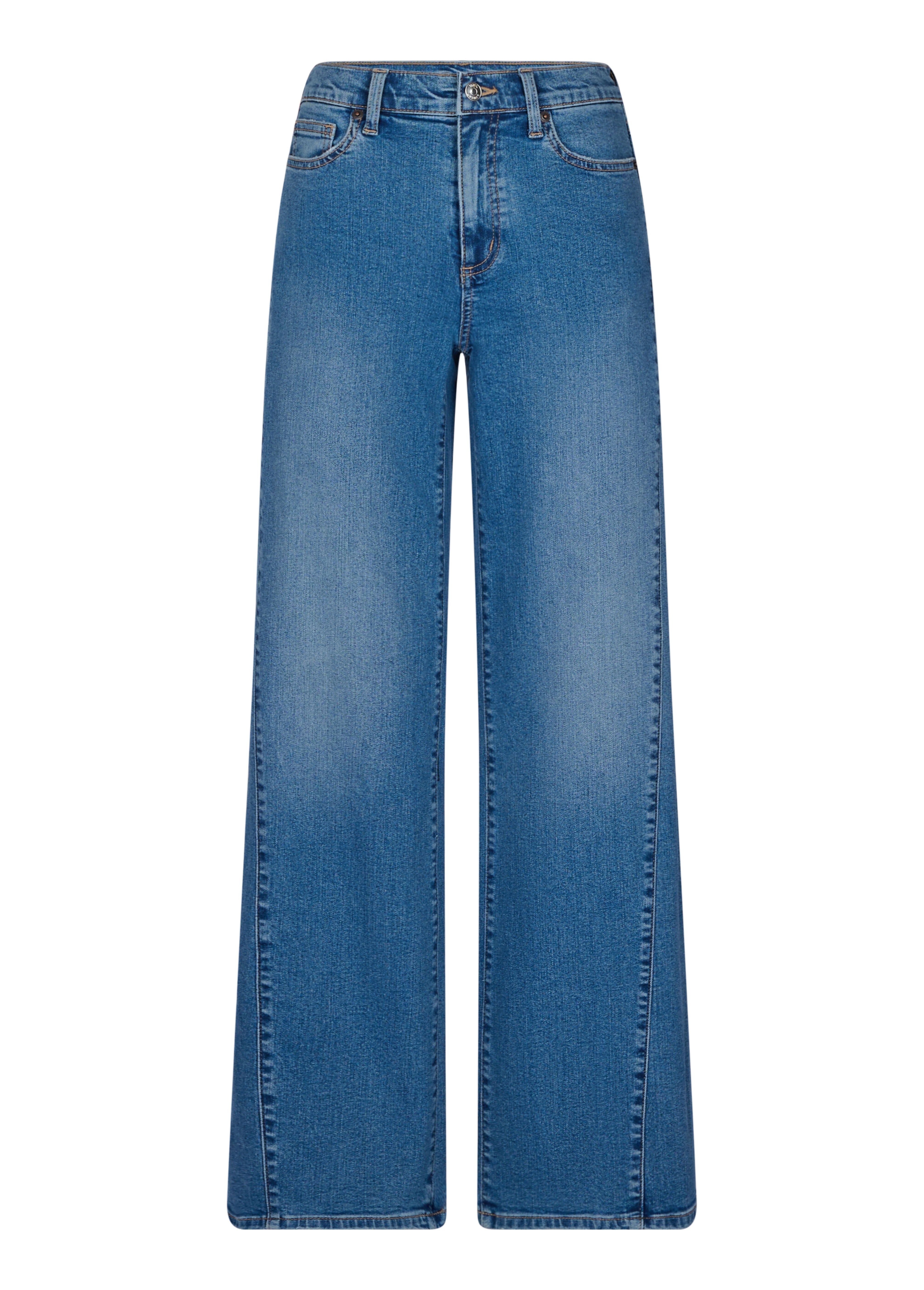 LILY WIDE LEG JEANS / PORTOFINO