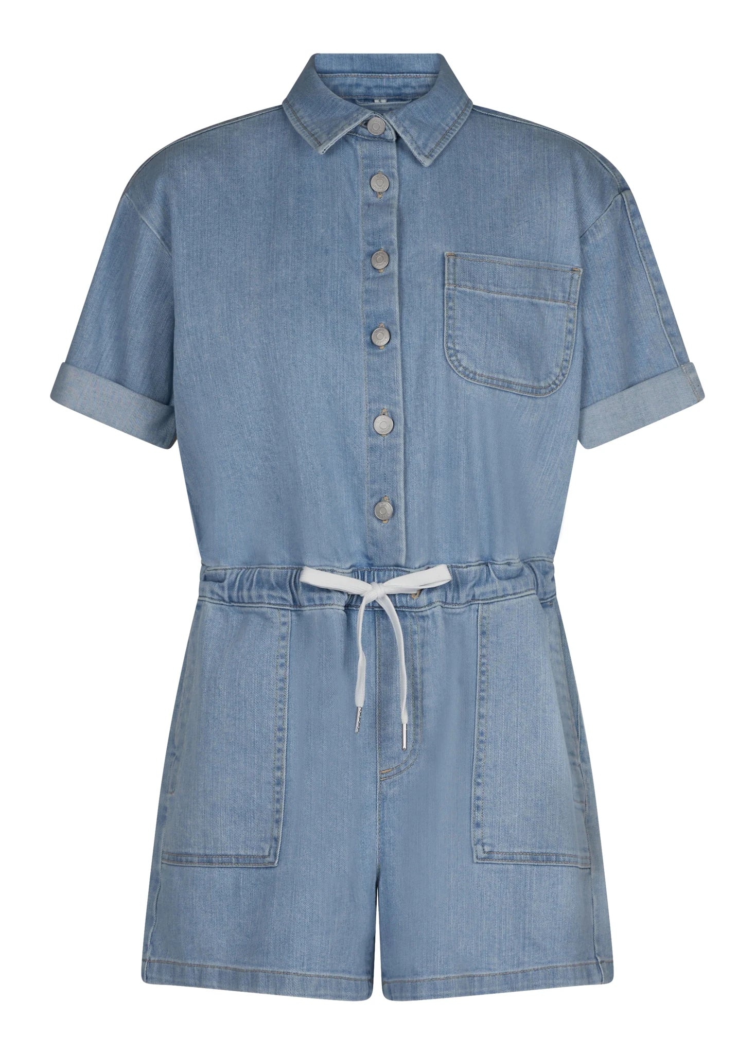 SHORT ROMPER / DAYTIME BLUE
