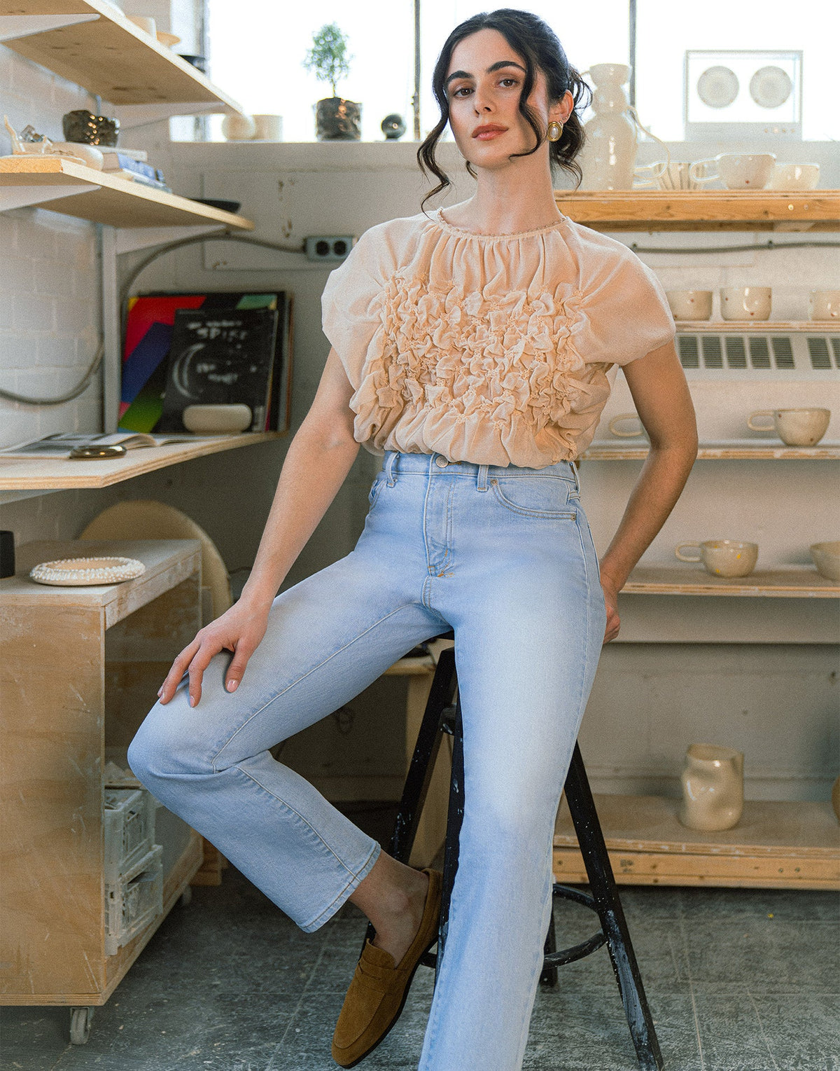 EMILY SLIM JEANS / SUNNY DAY