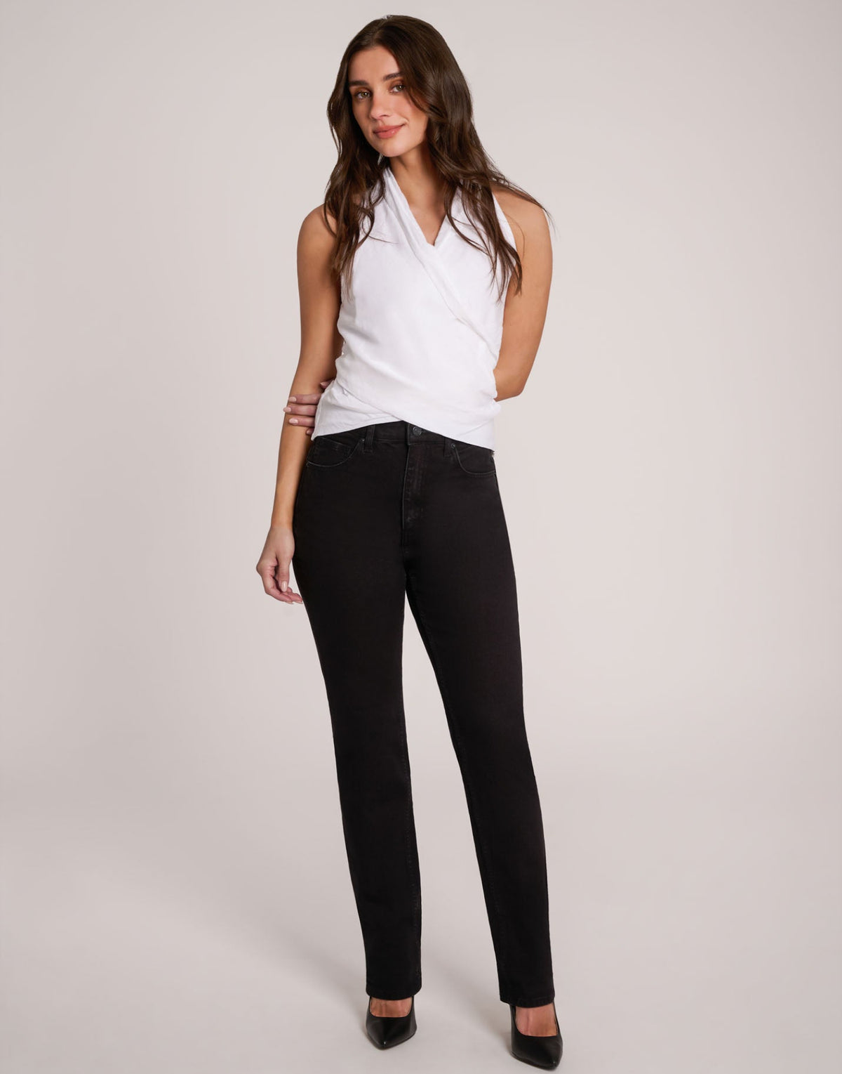 EMILY SLIM JEANS / BLACK