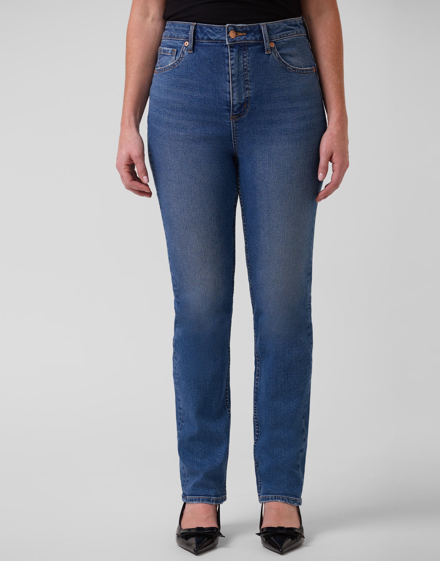 EMILY SLIM JEANS / DENIM BLUE