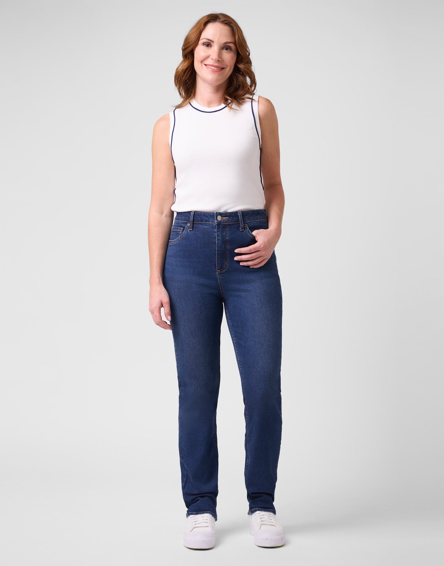 EMILY SLIM JEANS / INK BLUE