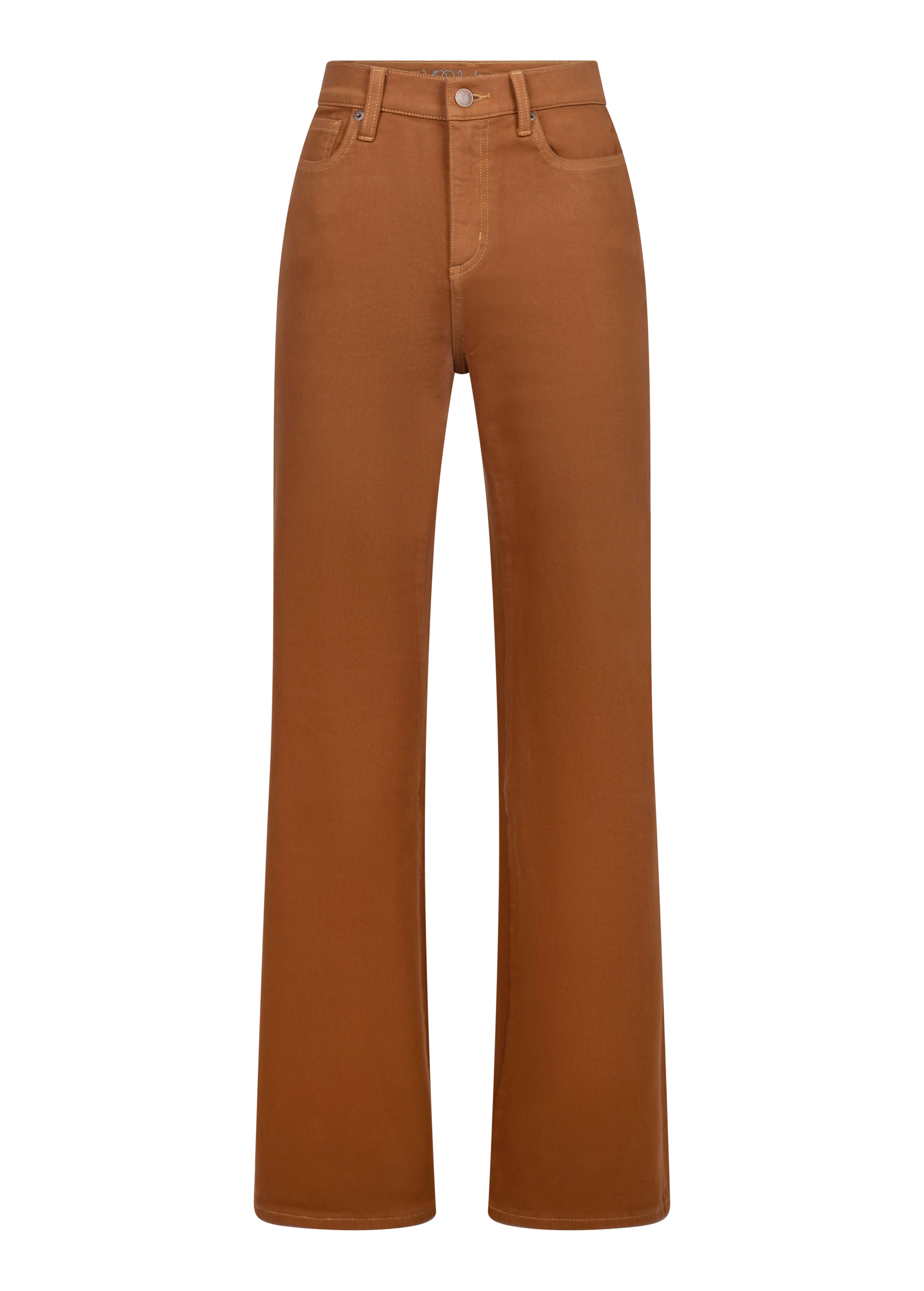 LILY WIDE LEG JEANS / Aurora Brown