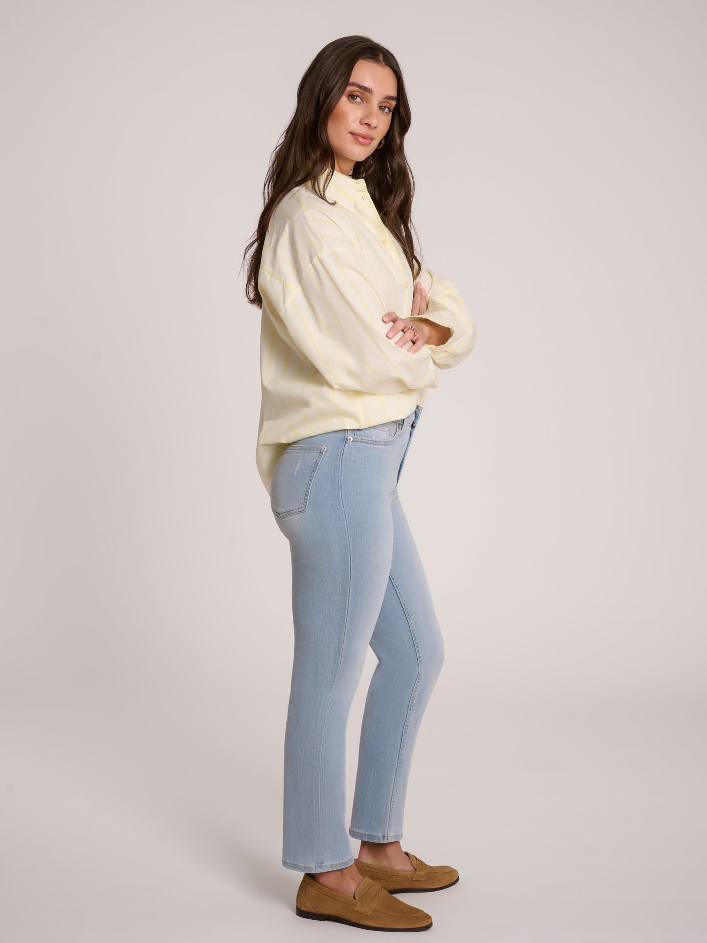 EMILY SLIM JEANS / ANEMONE