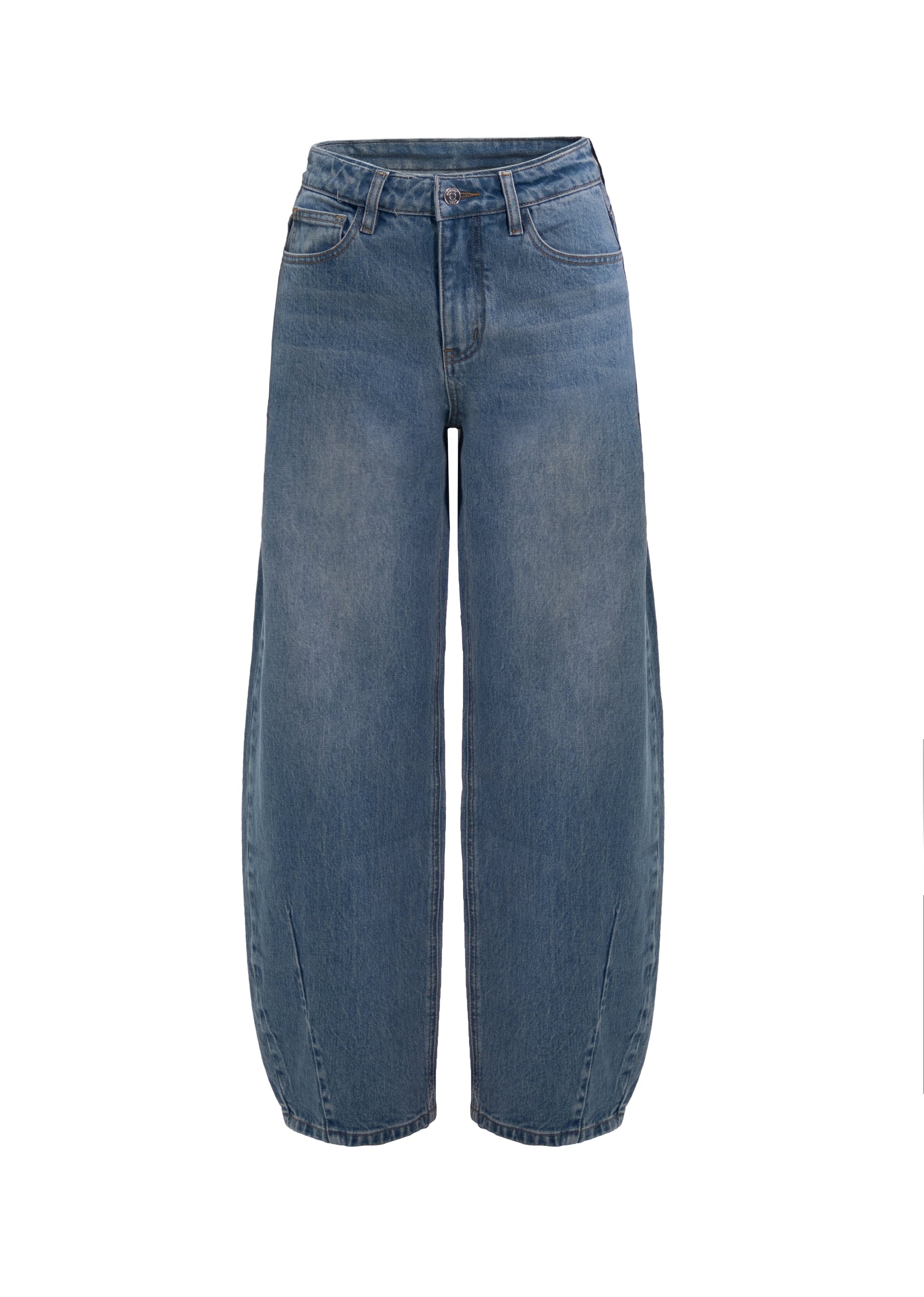 MALIA RELAXED JEANS BLUE STEM - Main Image