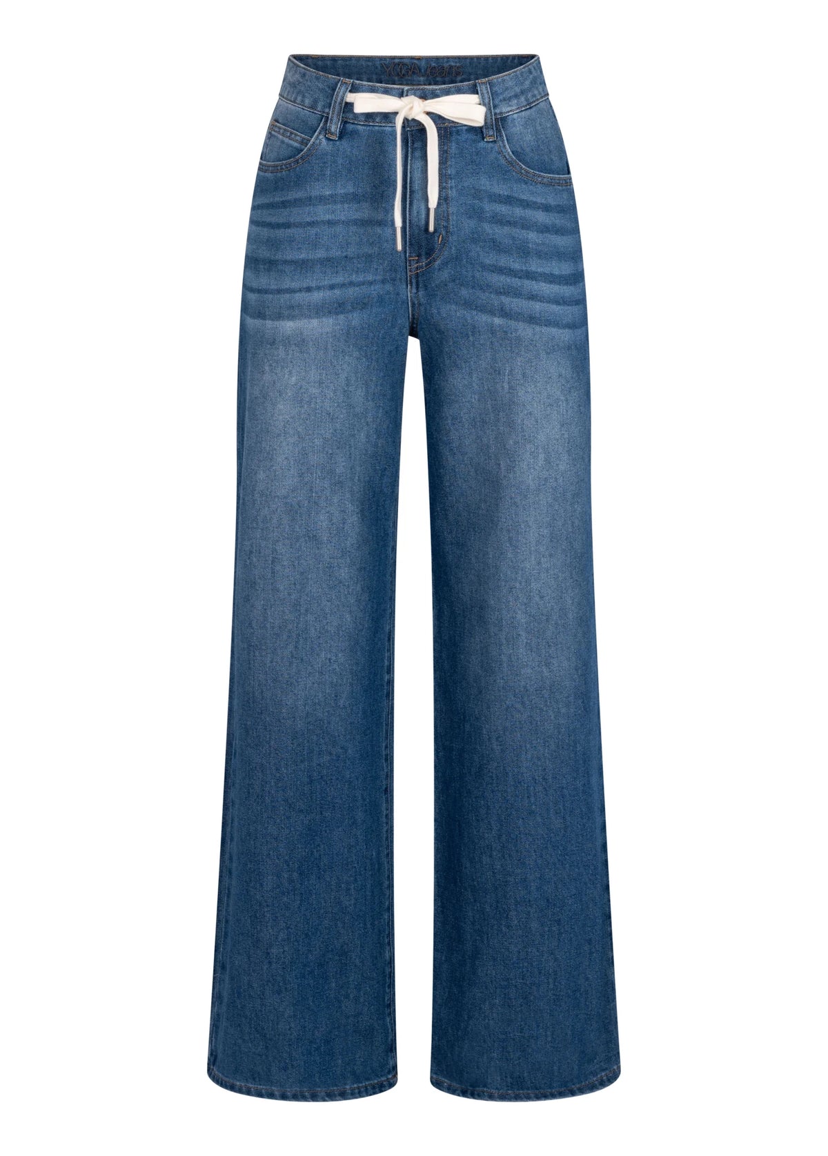 LILY WIDE LEG JEANS / CROCUS