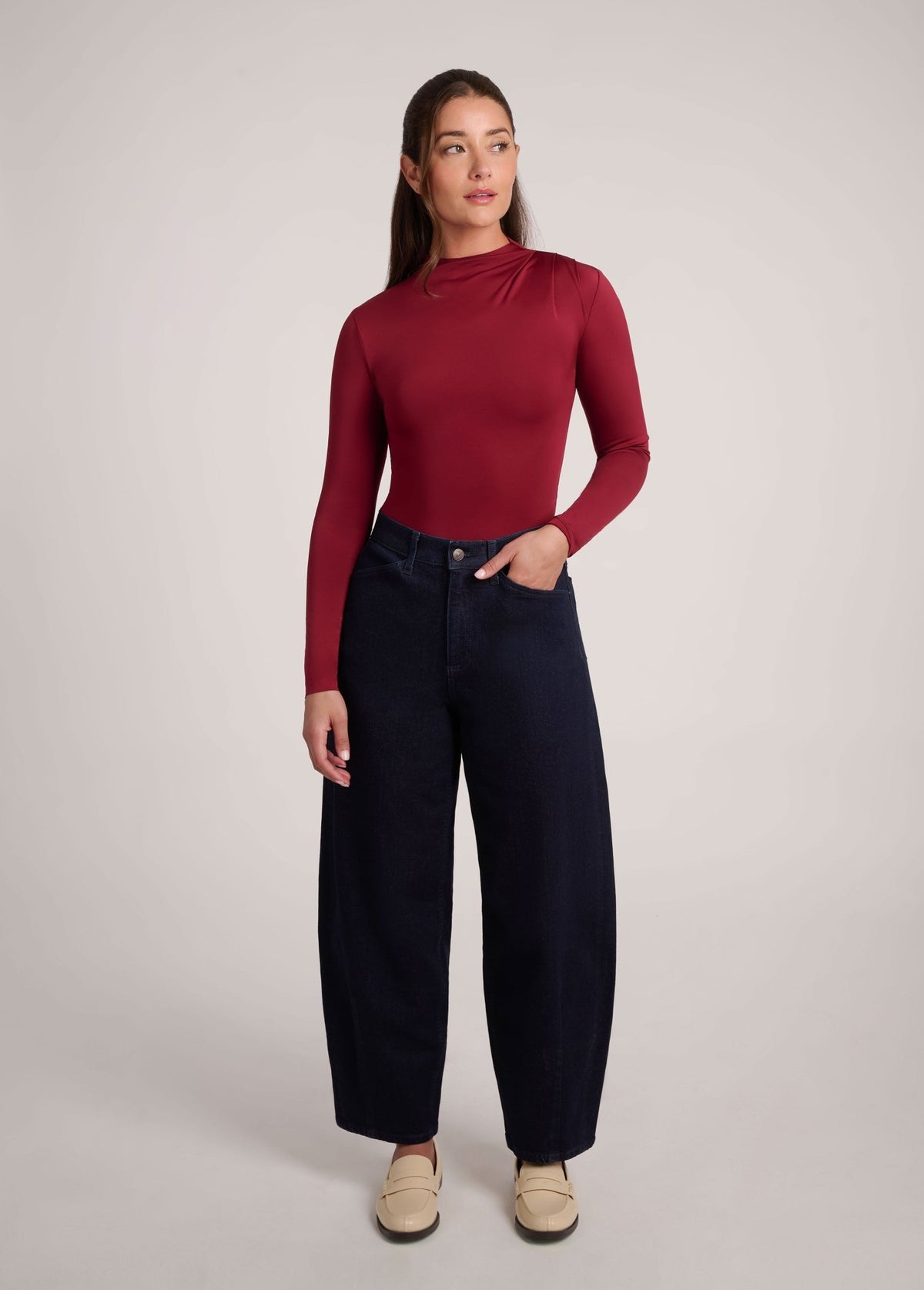 MALIA BARREL JEANS / MAHINA