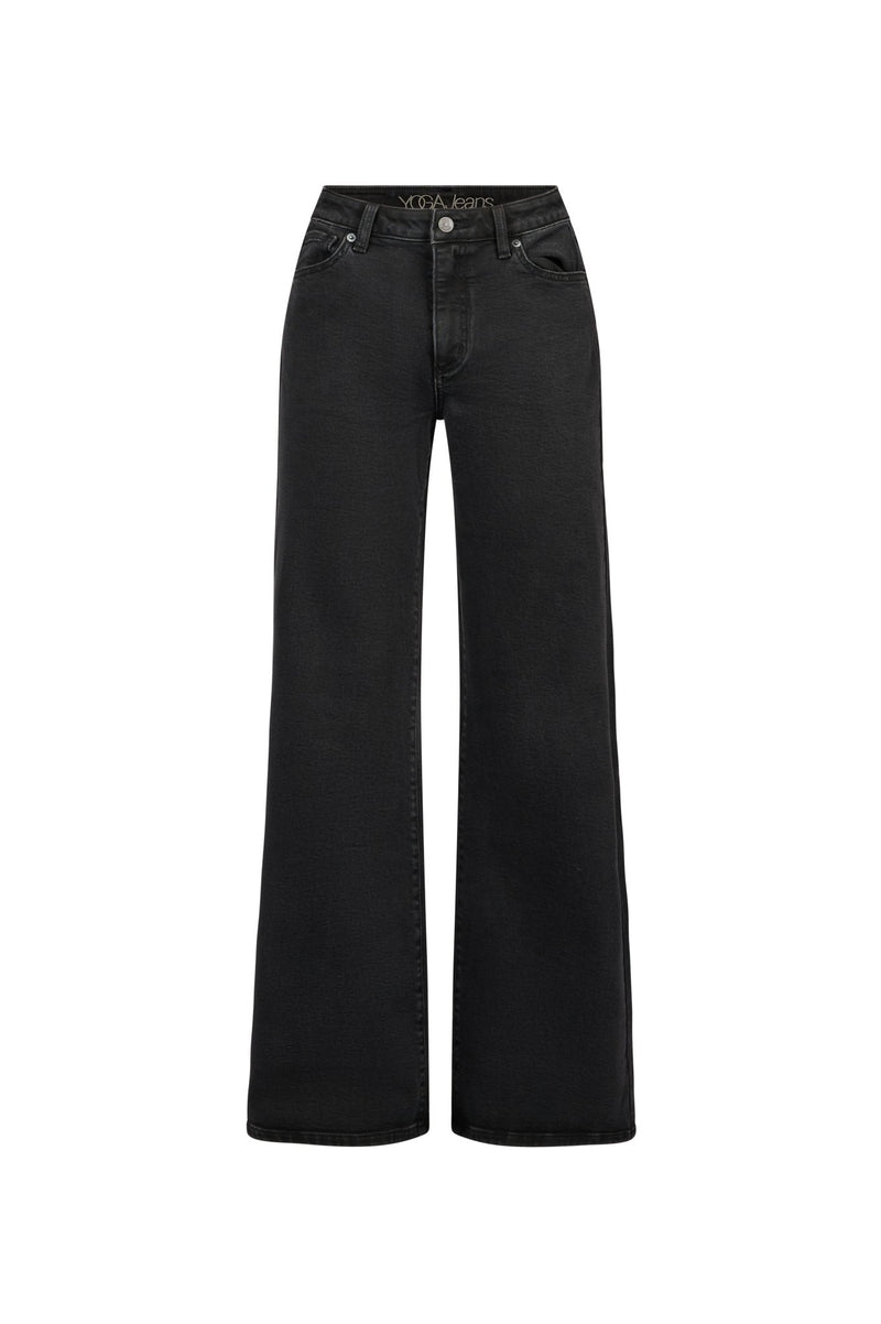 LILY WIDE LEG JEANS / HYDRA