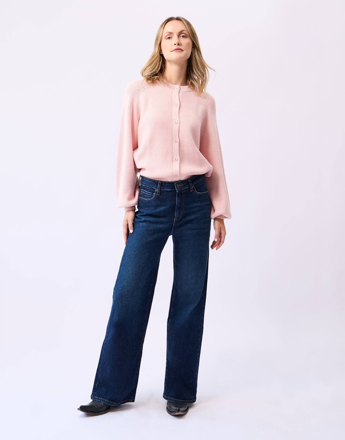 LILY WIDE LEG JEANS / MAIA